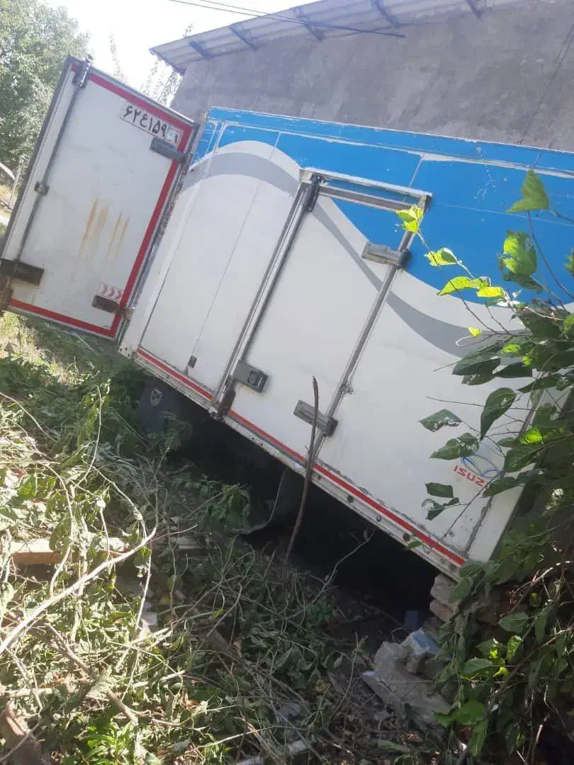 کانکس یخچال ایسوزو 3تن به همراه بادگیر سقف|قطعات یدکی و لوازم جانبی|گرگان, |دیوار