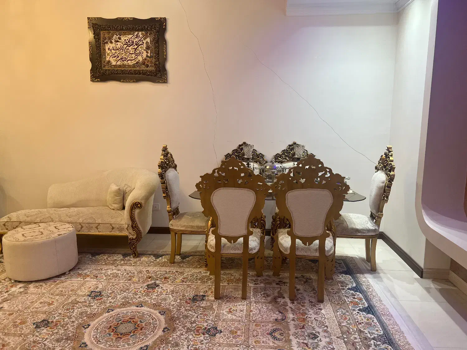 مبلمان و پرده|مبلمان خانگی و میز عسلی|تهران, چیتگر شمالی|دیوار
