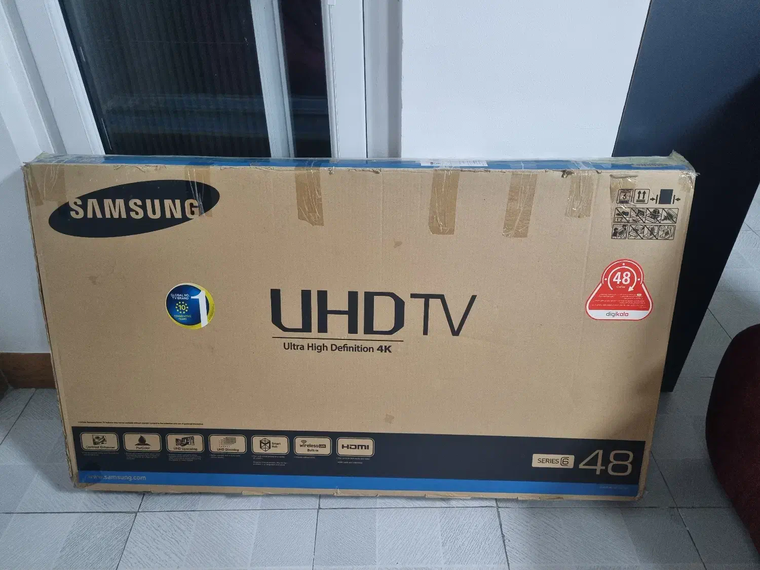 تلویزیون ۴۸ اینچ سامسونگ 4K|تلویزیون و پروژکتور|رشت, کوی جام جم|دیوار