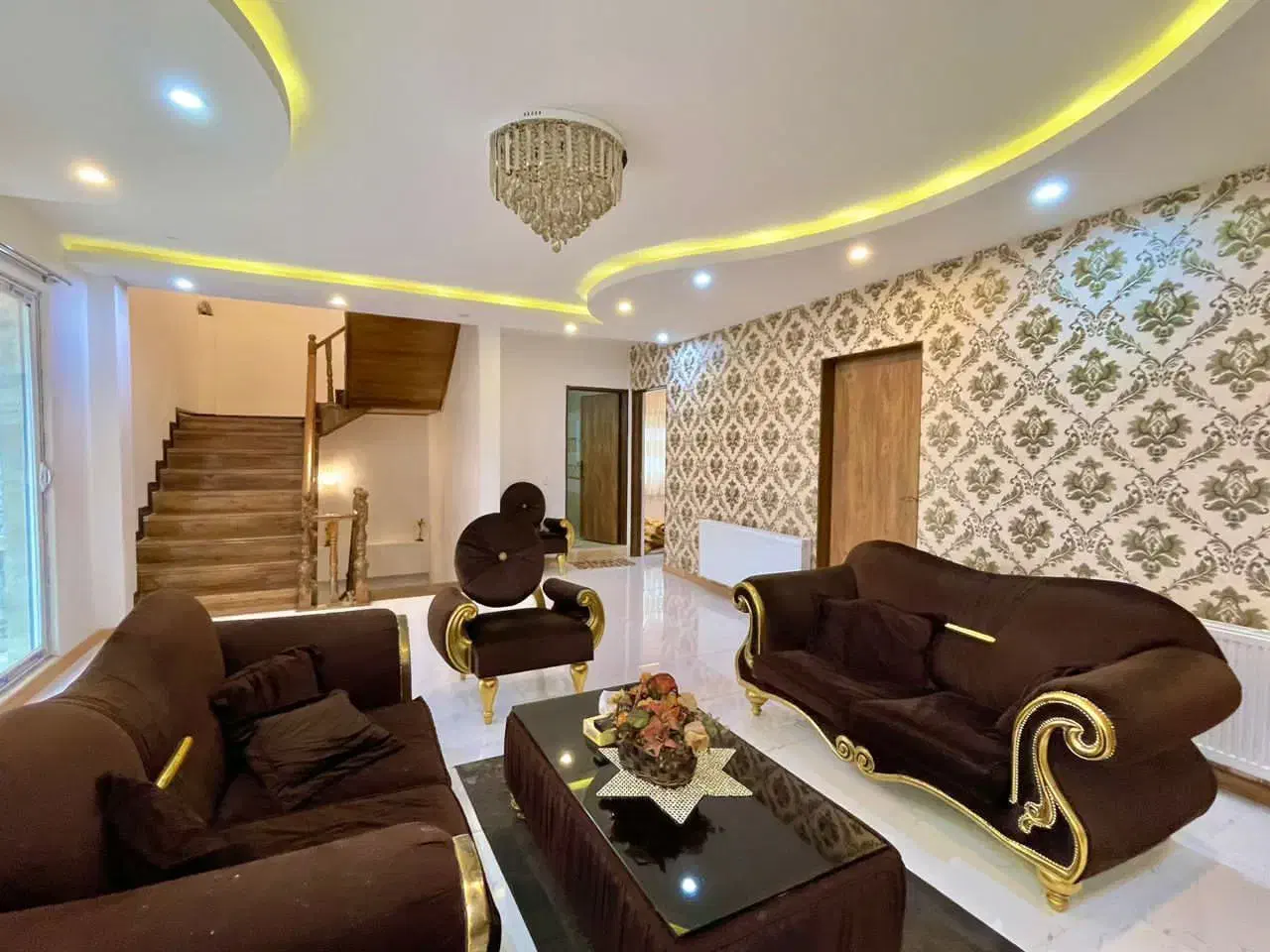 کاخ ویلا /دوبلکس/نما رومی/برند جنگلی/سنددار|فروش خانه و ویلا|چمستان, |دیوار