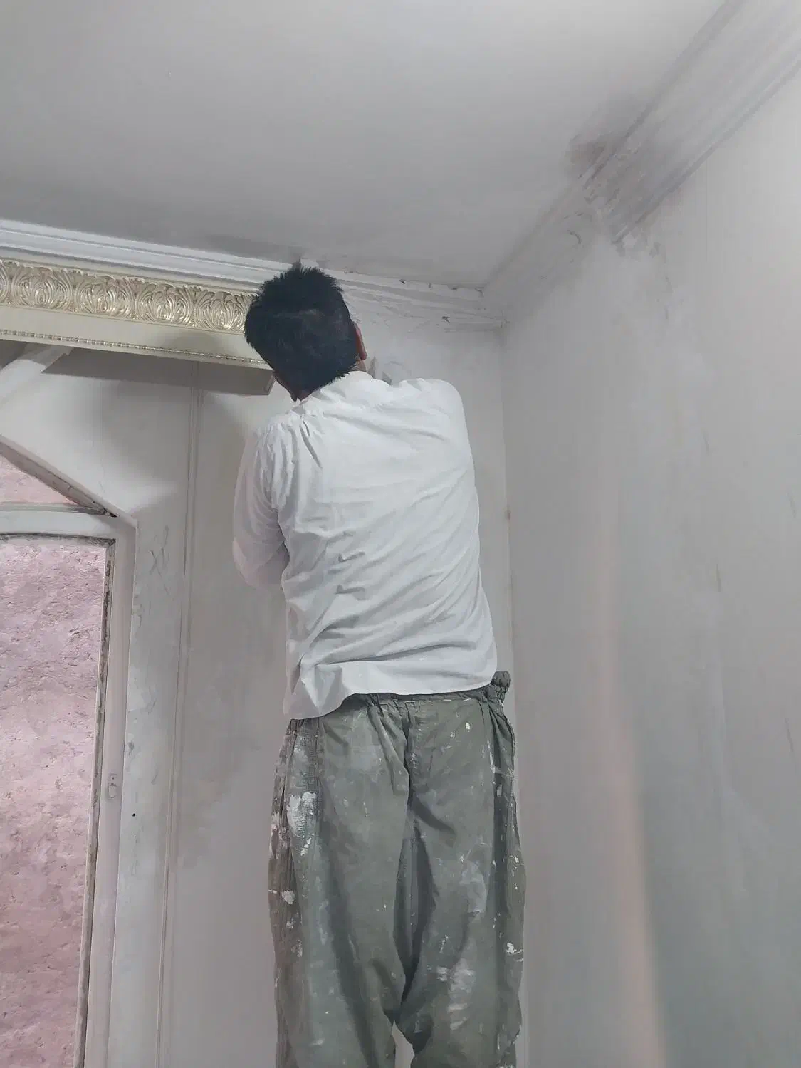 گچ کاری ولکه گیری خورده کاری ساختمان|خدمات پیشه و مهارت|مشهد, کوثر|دیوار