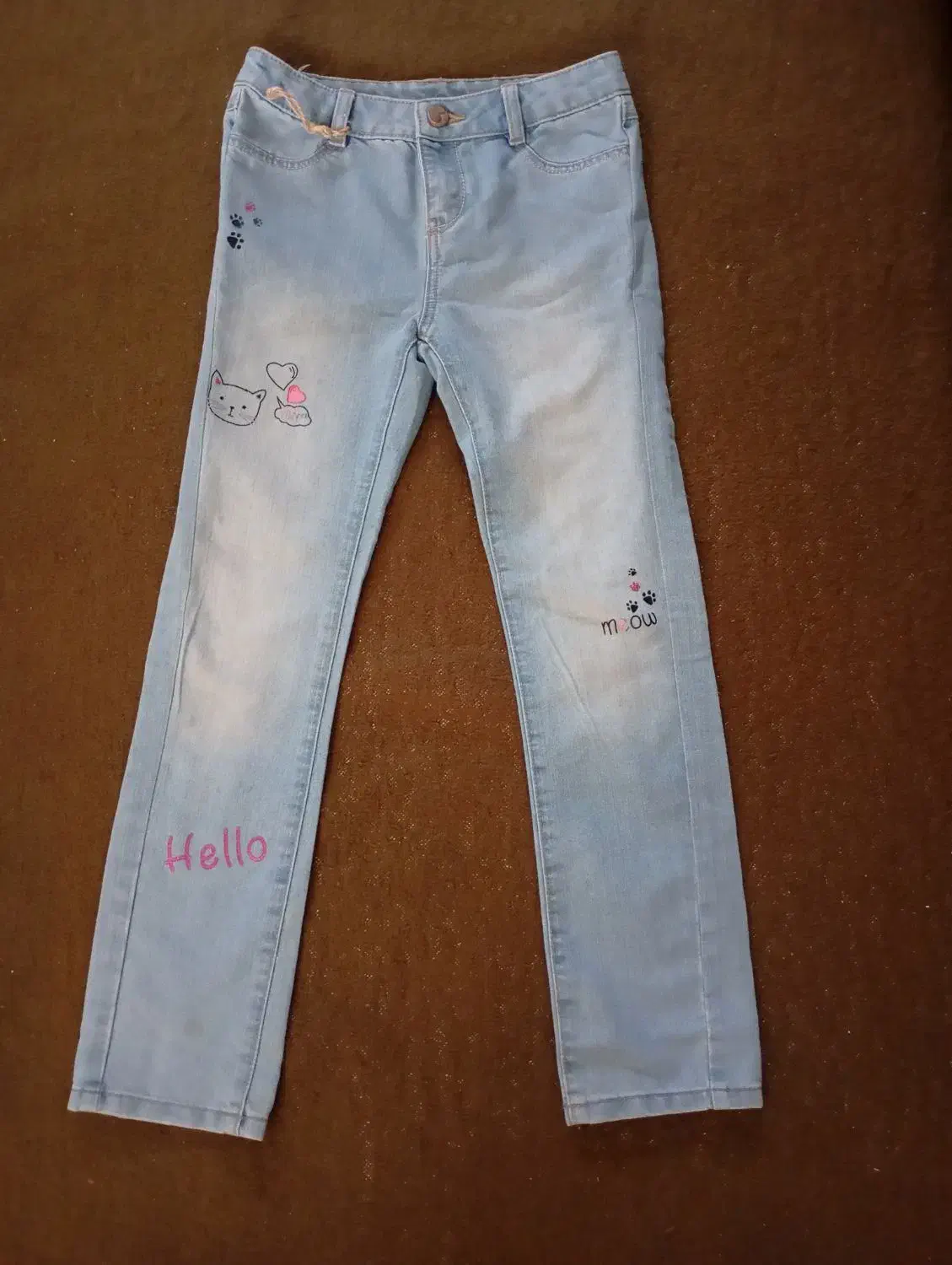 شلوار جین دخترانه|کفش و لباس بچه|فولادشهر, A6|دیوار