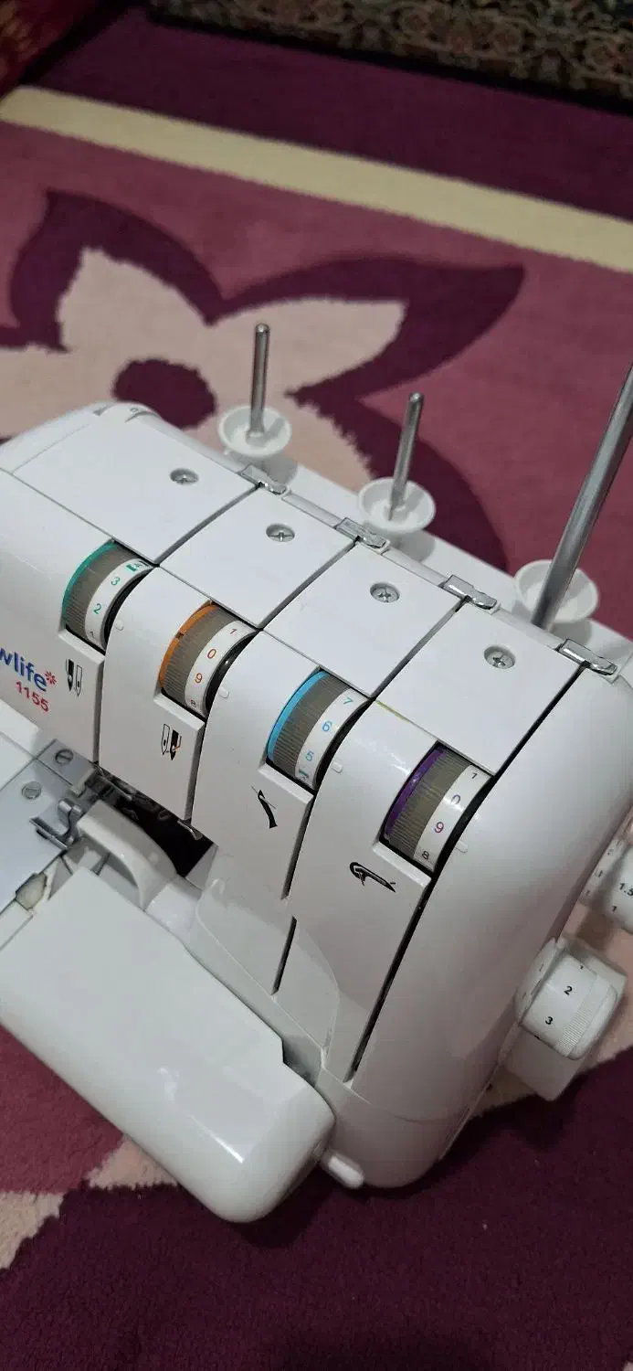 چرخ سر دوز چهار نخ|چرخ خیاطی و ریسندگی|کرمان, |دیوار