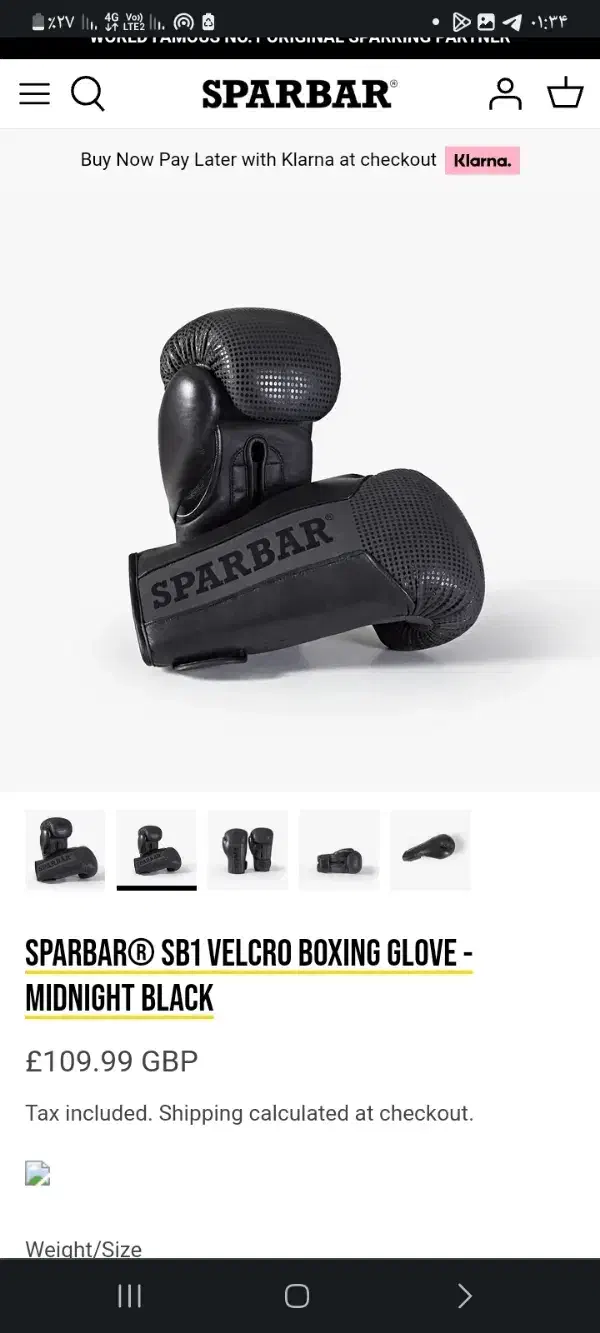 دستکش بوکس حرفه ای SPAR BAR|تجهیزات ورزشی|رشت, منظریه|دیوار