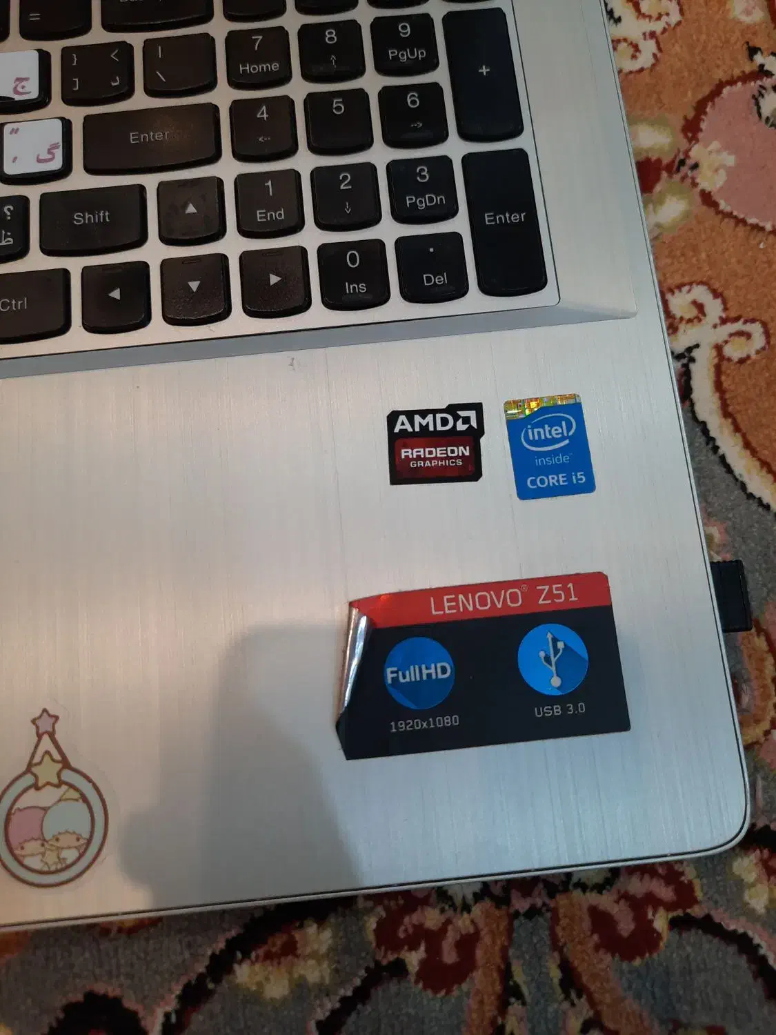 لپتاپ Lenovo Z51-70|رایانه همراه|اهواز, شهرک دانشگاه|دیوار