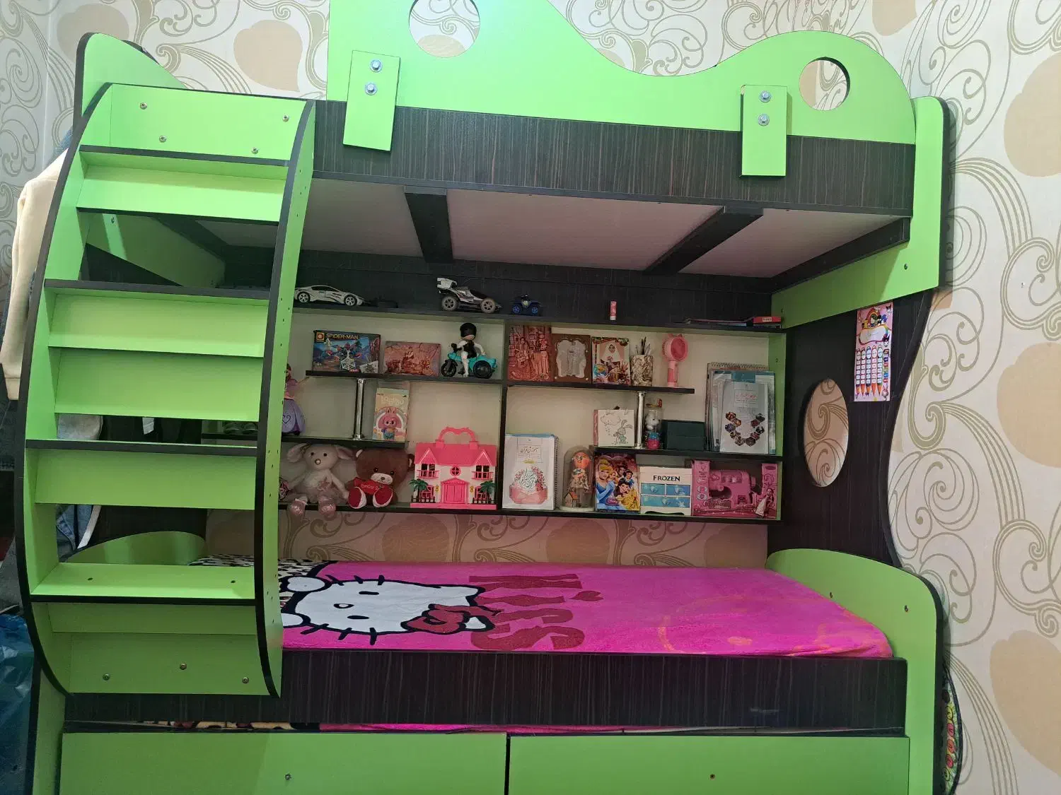 تخت خواب دوطبقه|تخت و سرویس خواب|کهریزک, |دیوار