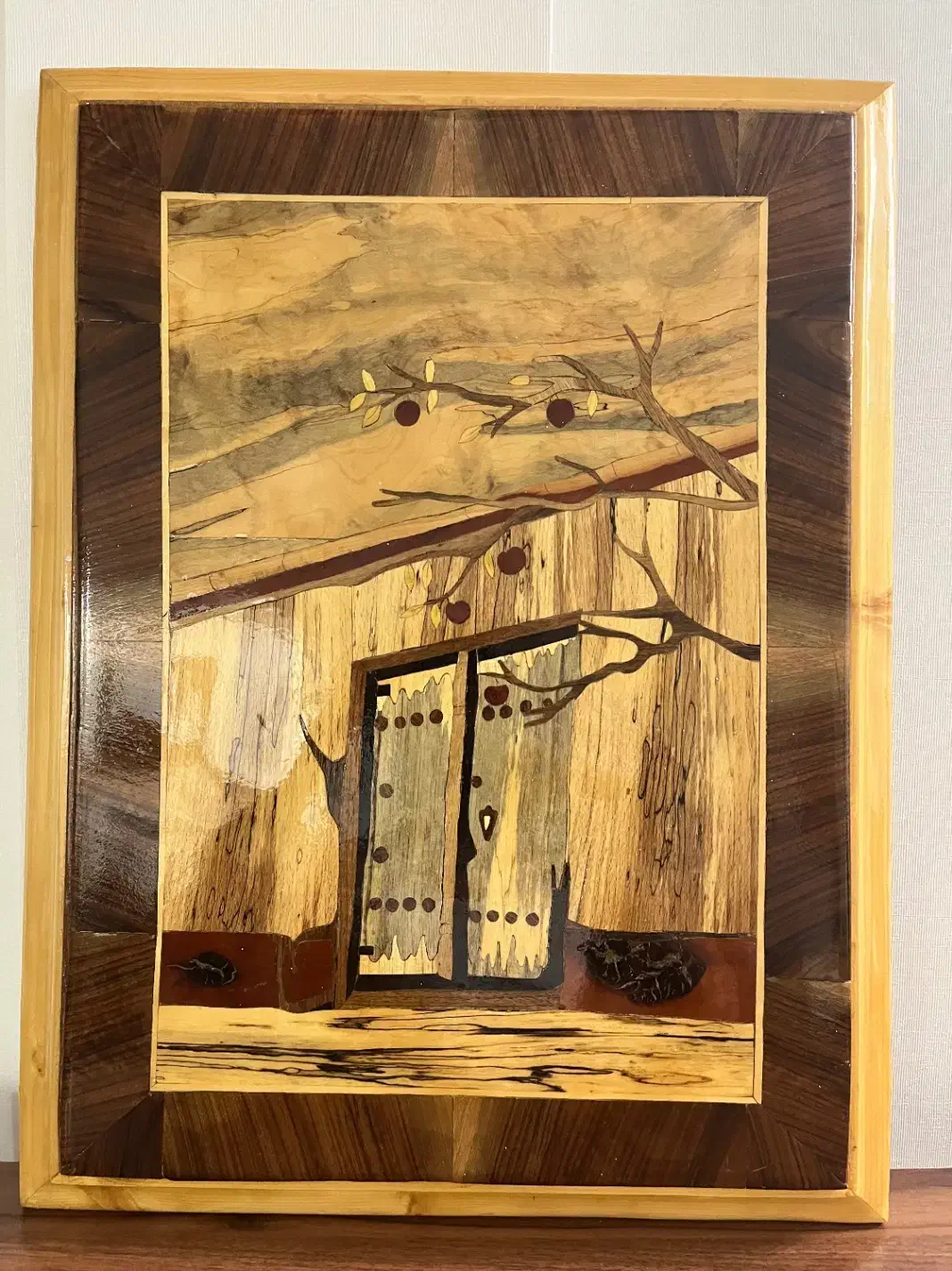 تابلو معرق چوب|تابلو، نقاشی، عکس|تهران, پاسداران|دیوار