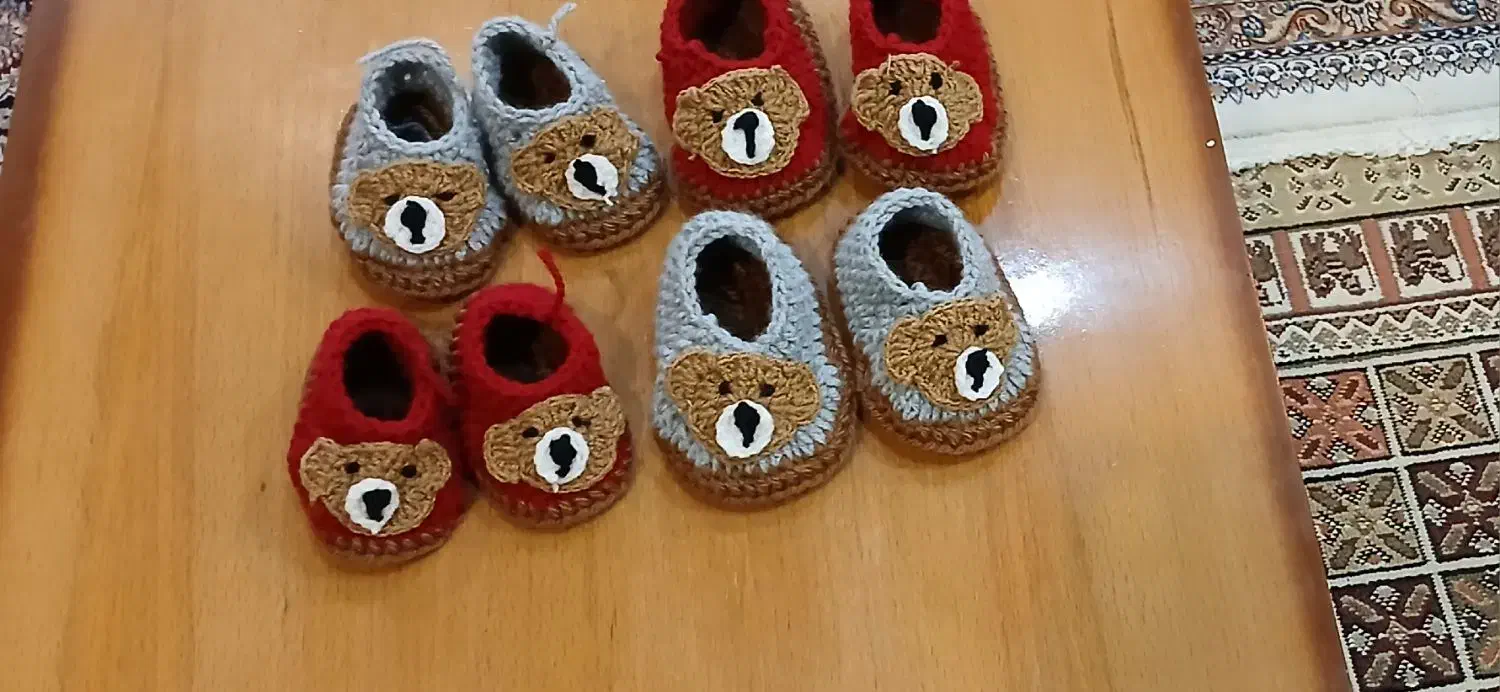 جوراب دستباف|کفش و لباس بچه|بروجن, |دیوار