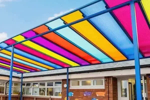 نصب سایبان و سقف ایرانیت پلی کربنات برزنت شید شیلد|خدمات پیشه و مهارت|مشهد, عبادی|دیوار