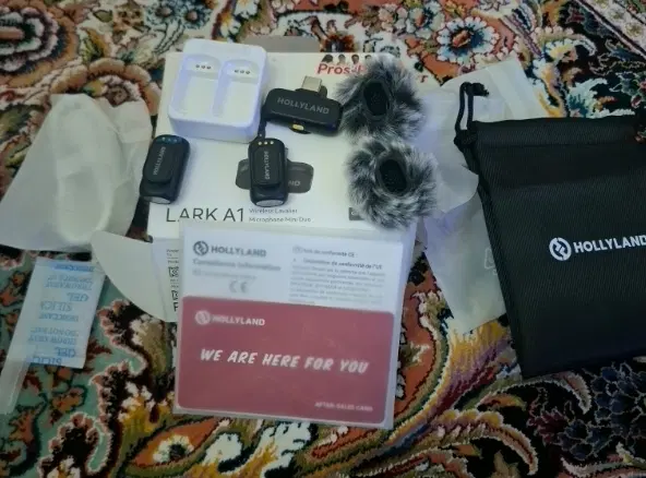 میکروفون بیسیمHollyland LARK A1 Mini Duo Type-Cنو|صوتی و تصویری|تهران, تهرانپارس شرقی|دیوار