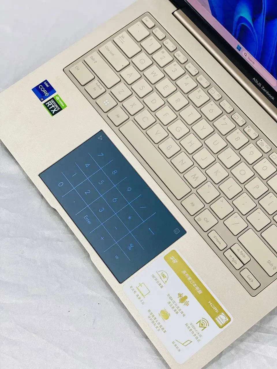 لبتاب asus zenbook|رایانه همراه|قم, کلهری|دیوار