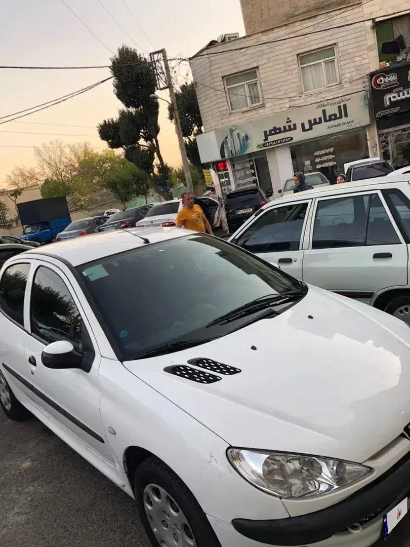 پژو۲۰۶تیپ۵|خودرو سواری و وانت|کرج, کلاک نو|دیوار