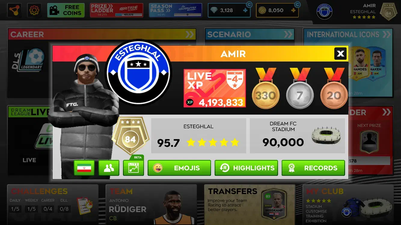 دریم لیگ فول مکس|کنسول، بازی ویدئویی و آنلاین|تهران, شهرک غرب|دیوار