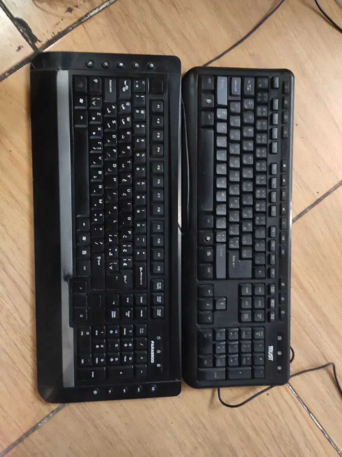 دو عدد صفحه کلید سالم|قطعات و لوازم جانبی رایانه|تهران, سوهانک|دیوار