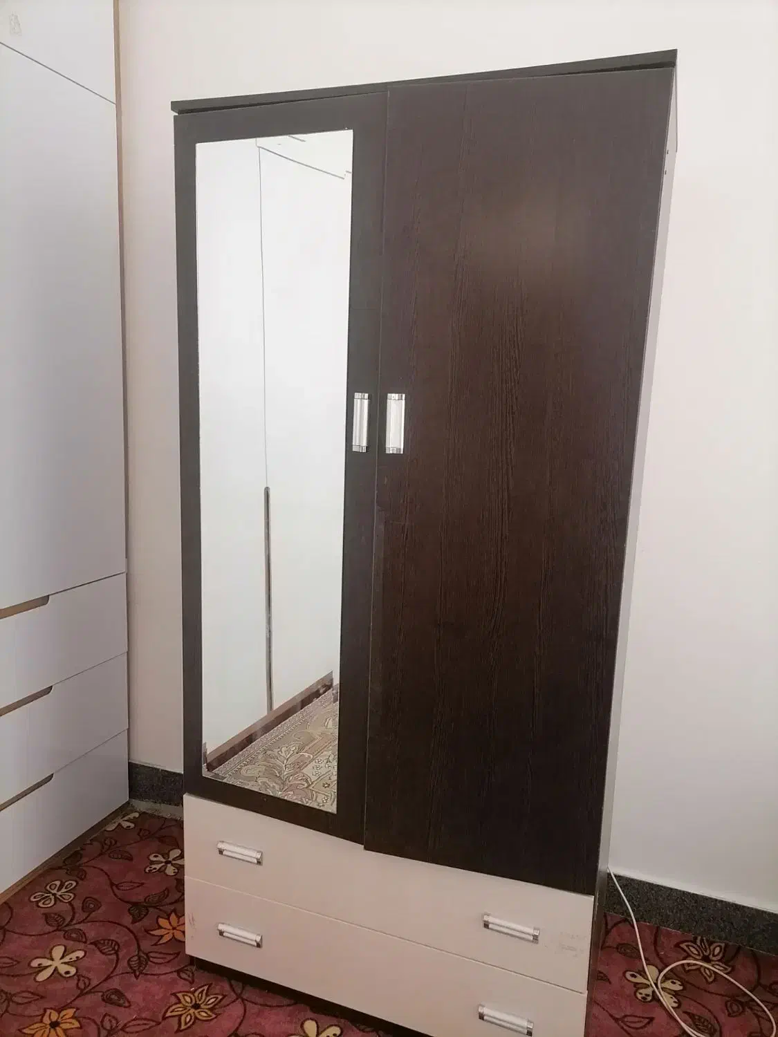 کمد لباس و تشک فنری|جاکفشی، کمد، دراور|تایباد, |دیوار