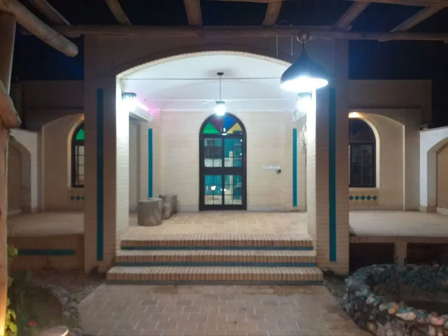 خانه باغ جاده قمصر باغچه خونه باغ محدوده عمارت رز|فروش خانه و ویلا|کاشان, دشت لتحر|دیوار