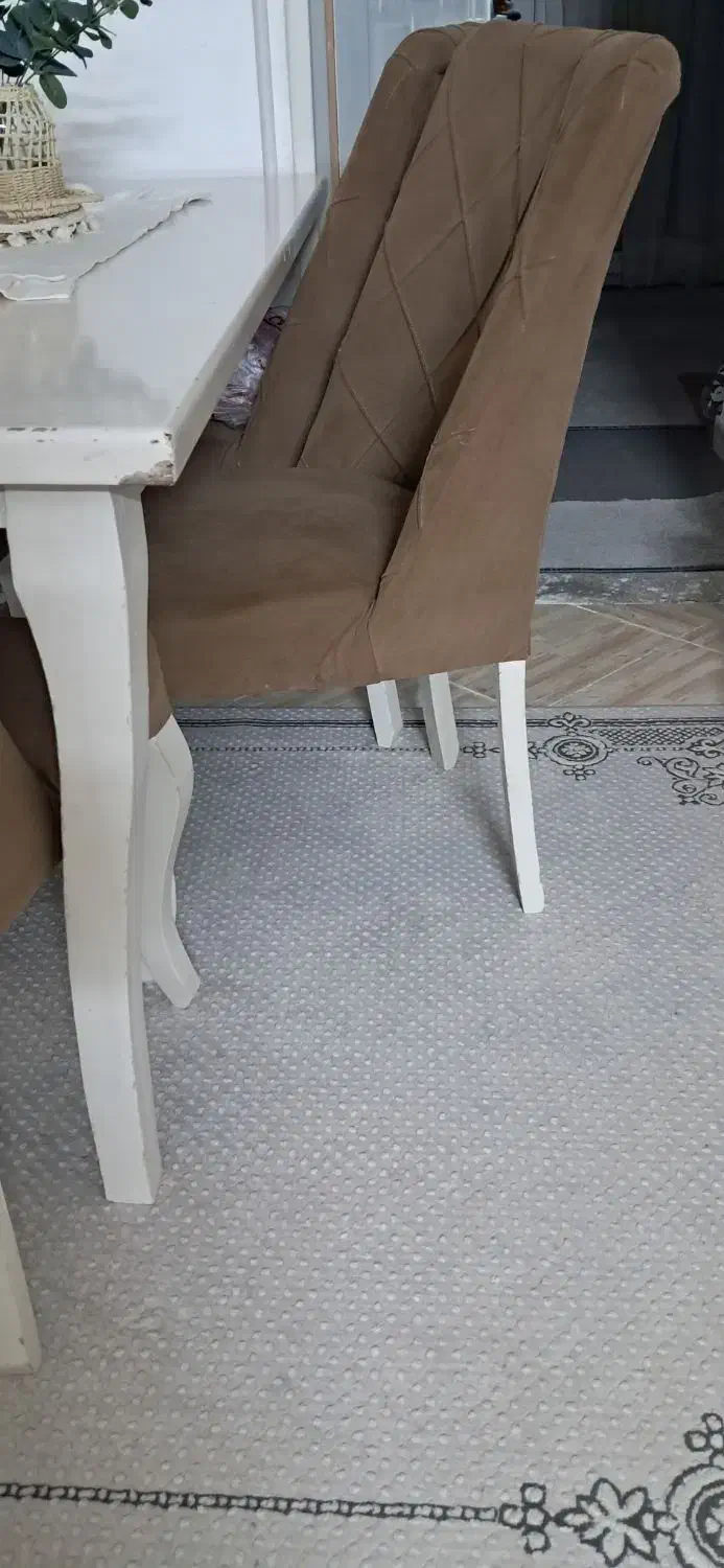 صندلی مبلی تعویض با صندلی چوبی|صندلی و نیمکت|گلبهار, شهر جدید گلبهار|دیوار