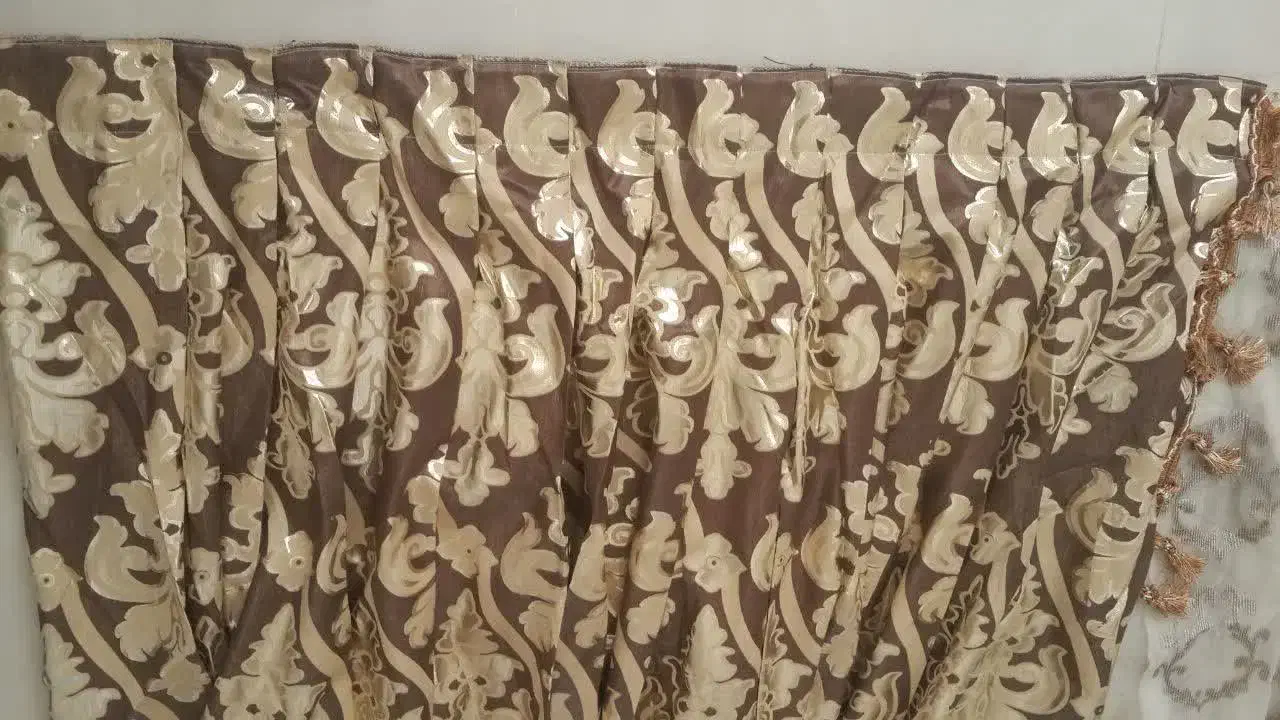 پرده تور و دکور و گل میخ و آویز پرده و کراوات پرده|پرده، رانر، رومیزی|سهند, |دیوار