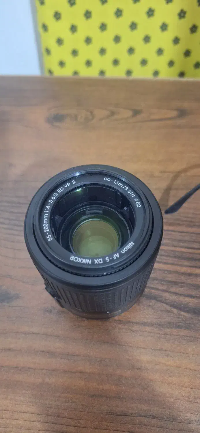 لنز 55.200 نیکون|دوربین عکاسی و فیلم‌برداری|صفادشت, |دیوار