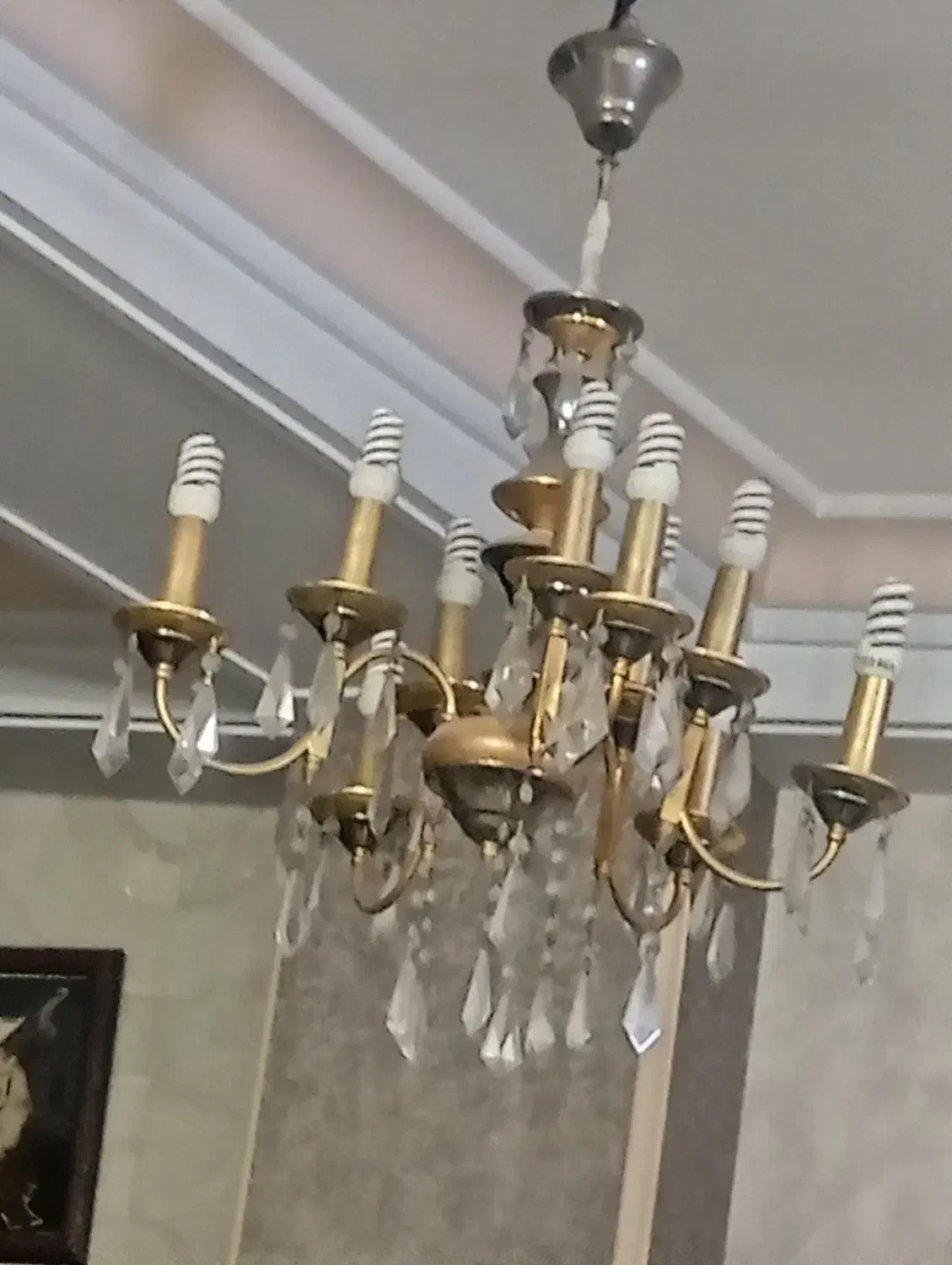 لوستر|لوستر و چراغ آویز|تهران, وردآورد|دیوار