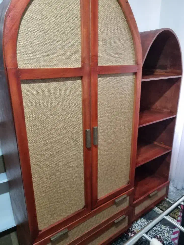 سرویس خواب کلبه ای حصیری|تخت و صندلی بچه|کرمانشاه, |دیوار