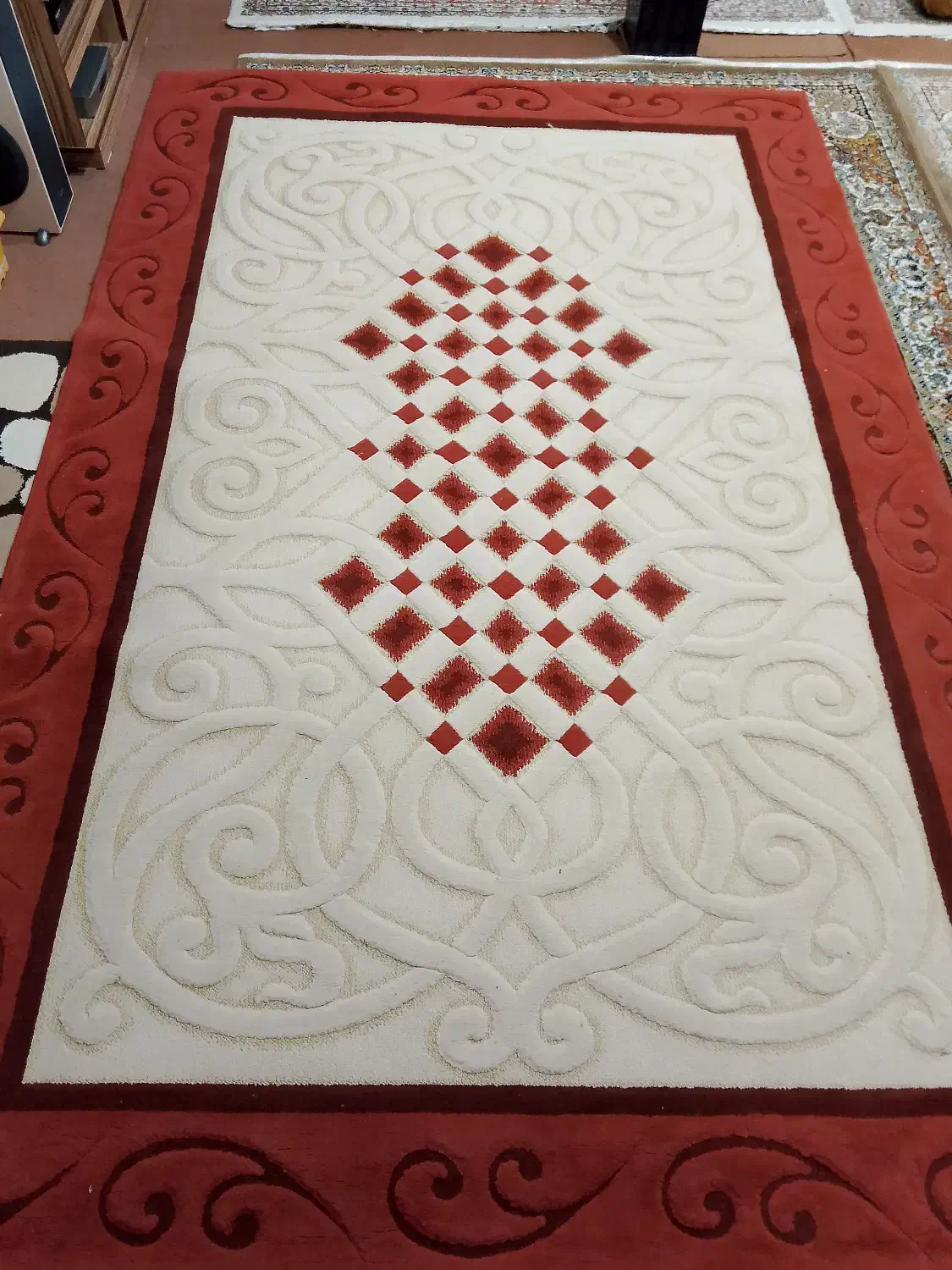 فرش فاتنزی دو در سه یه جفت|فرش|ماکو, |دیوار