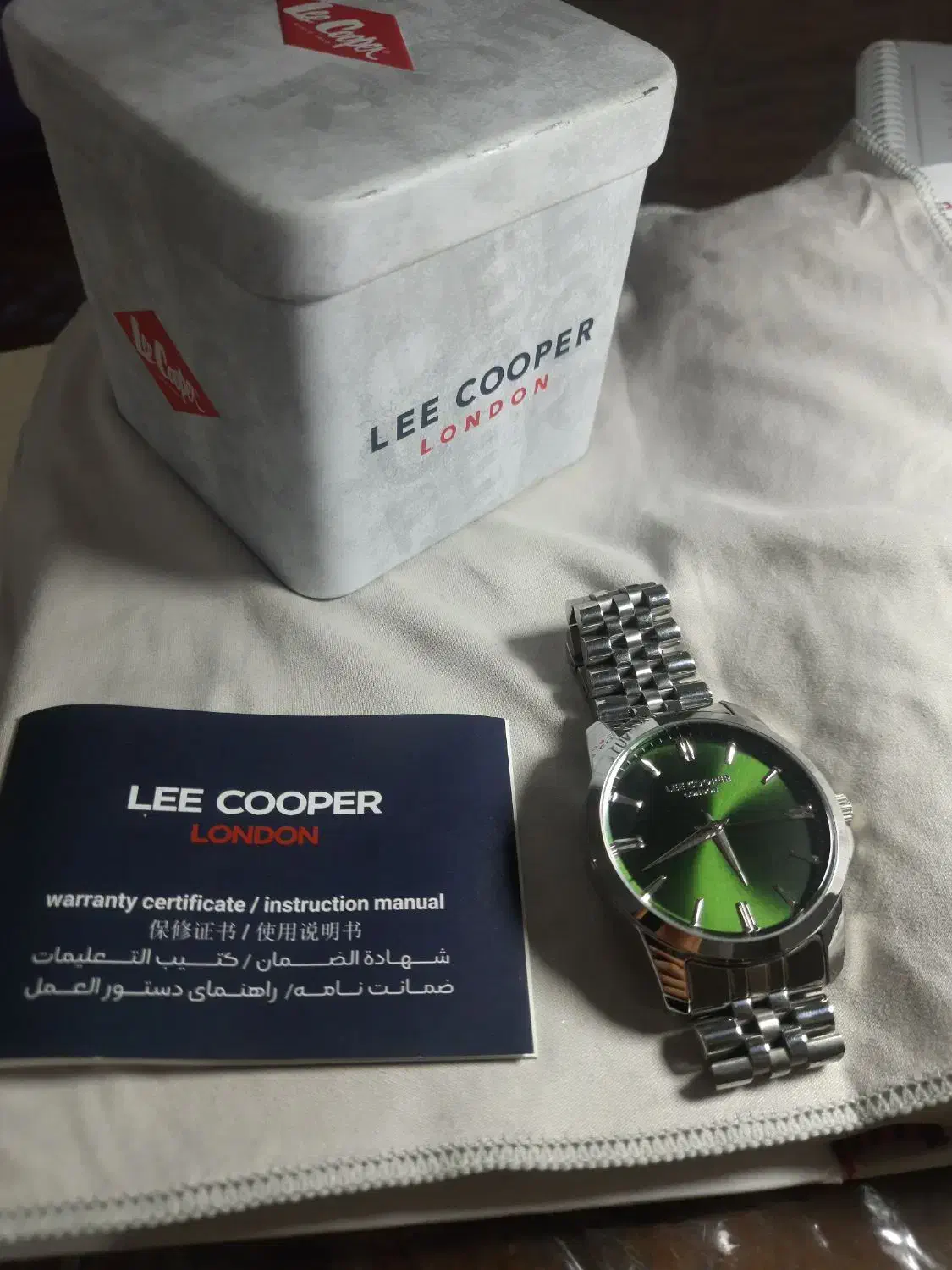 ساعت lee cooper سبز|ساعت|گرگان, |دیوار