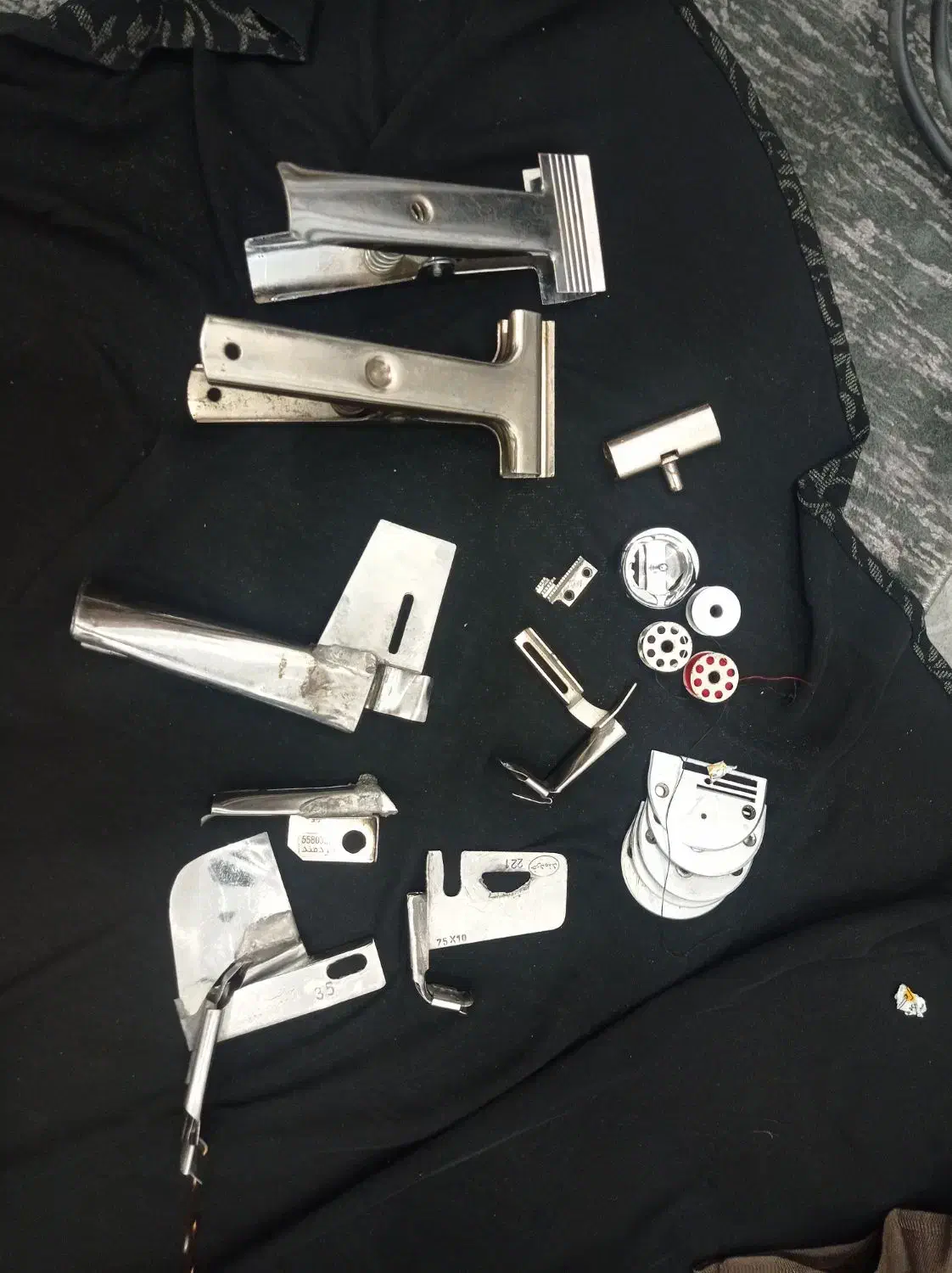 پایه نوار،گان دوز،گیره برش پارچه.کمپلت|لوازم خیاطی و بافتنی|قم, عمار یاسر|دیوار