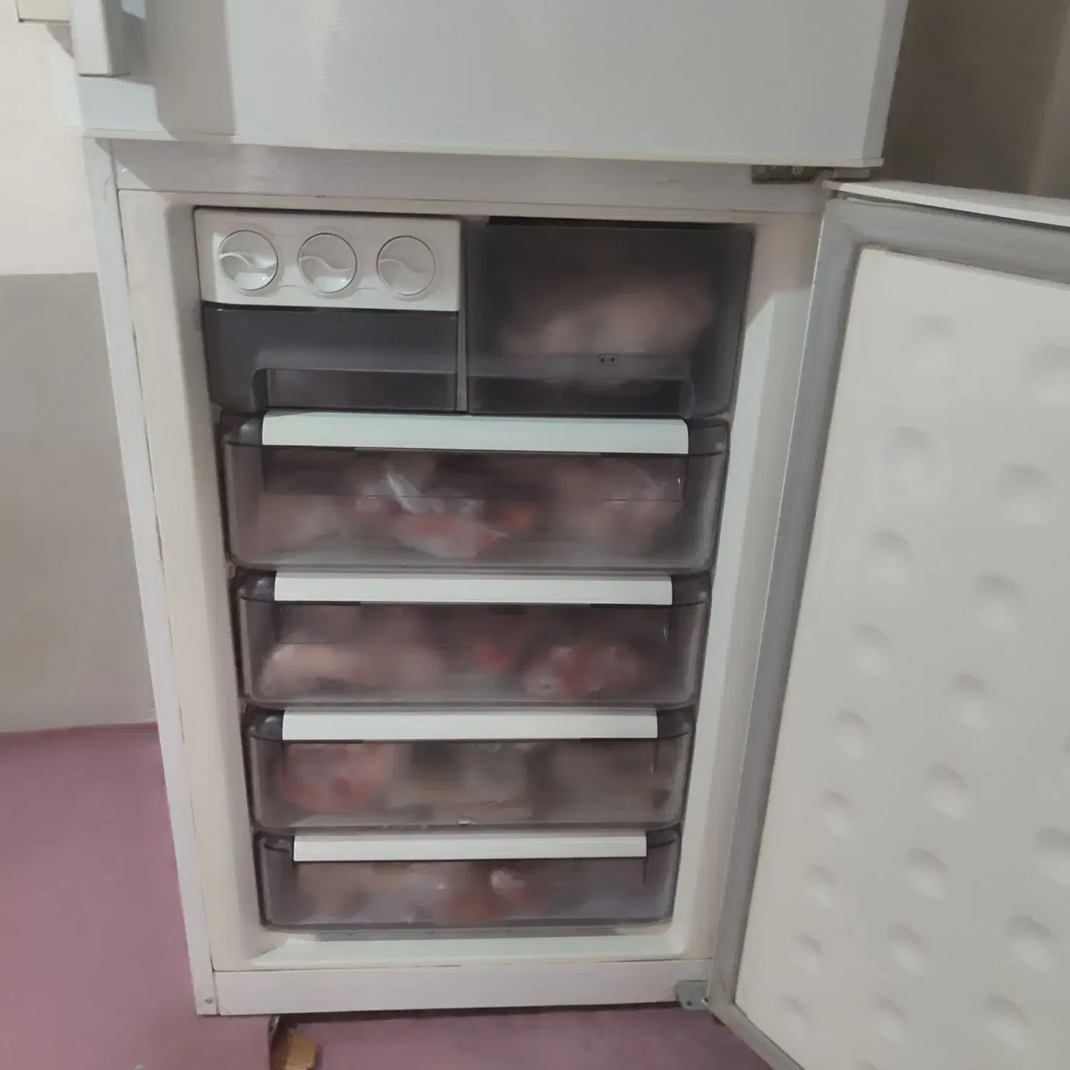 یخچال الکترو استیل ۱۲ملیون|یخچال و فریزر|کنگاور, |دیوار