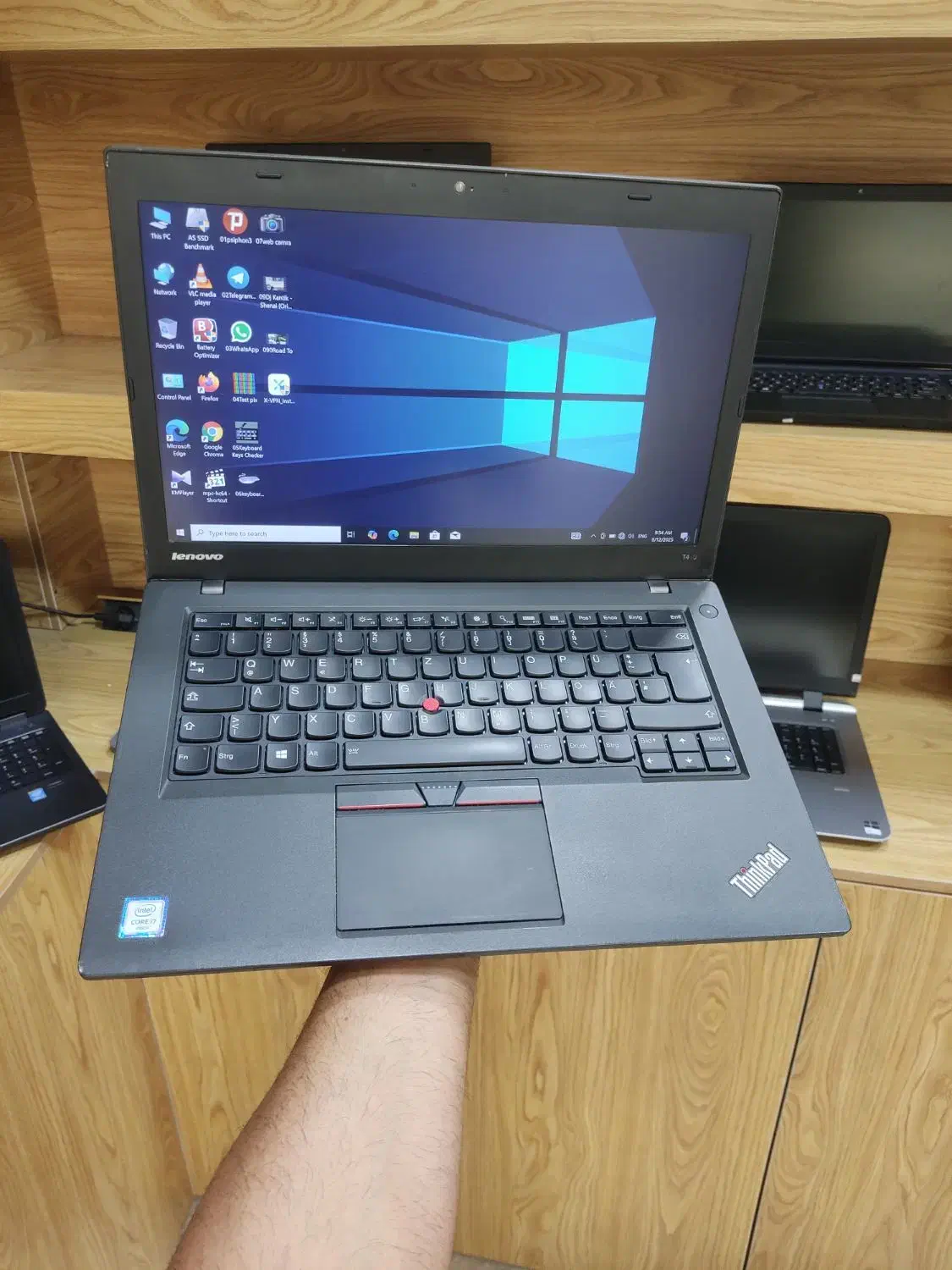 لپتاپLenovo T460 corei7 رم۸/هارد256ssd/قدرتمند|رایانه همراه|تهران, استخر|دیوار