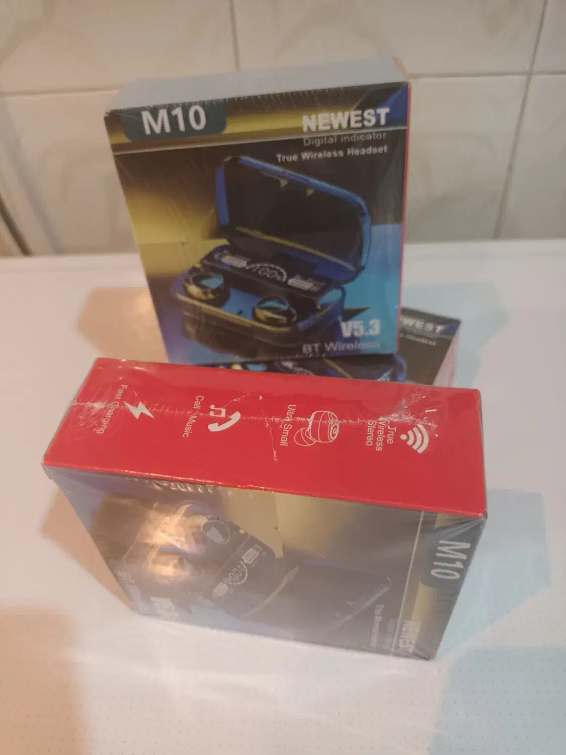 ایرپاد هدفون بلوتوثی پلمپ وآکبند M10باکیفیت بالا|لوازم جانبی موبایل و تبلت|زنجان, |دیوار