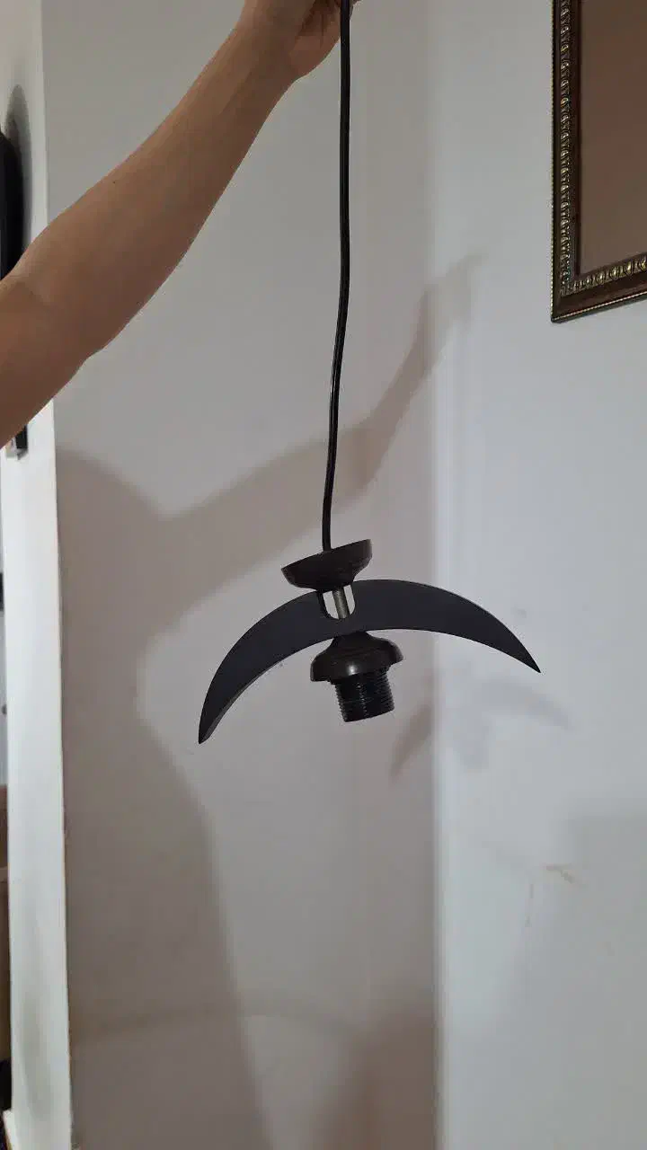 لوستر|لوستر و چراغ آویز|میانه, |دیوار