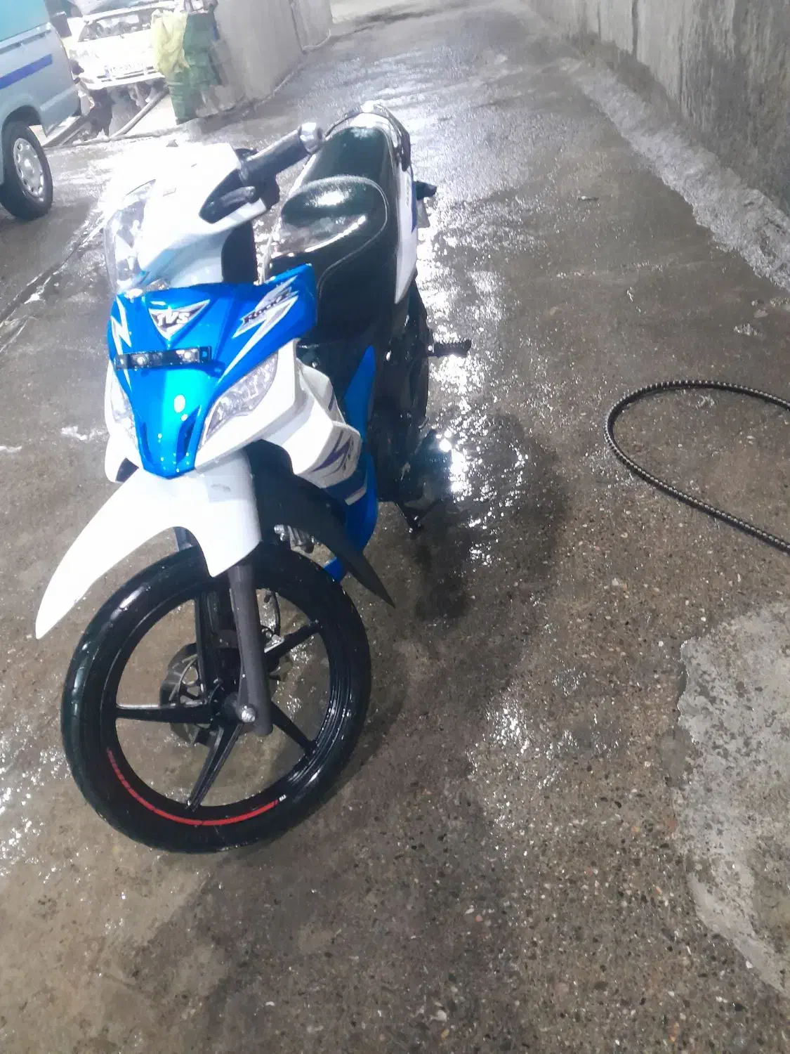 موتور تی‌وی اس نیرو موتور|موتورسیکلت|مشهد, رده|دیوار