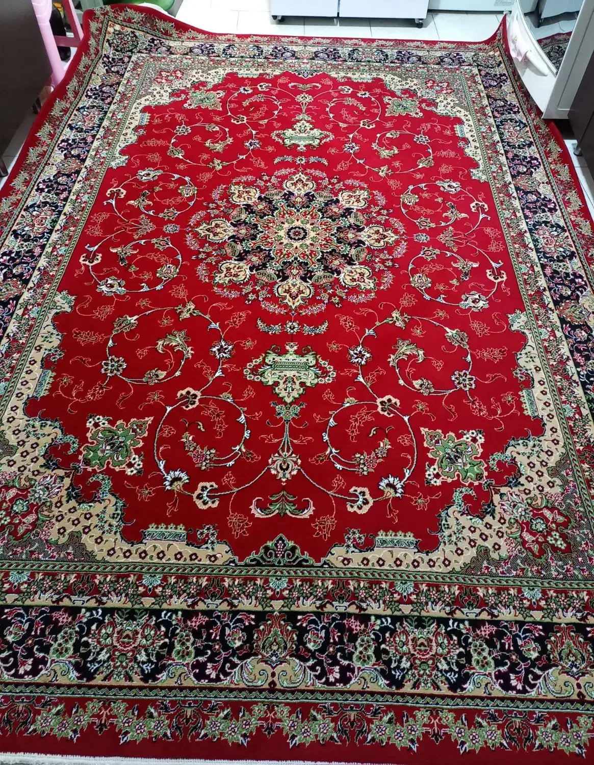 فرش ۹متری سالم و تمیز|فرش|وحیدیه, |دیوار