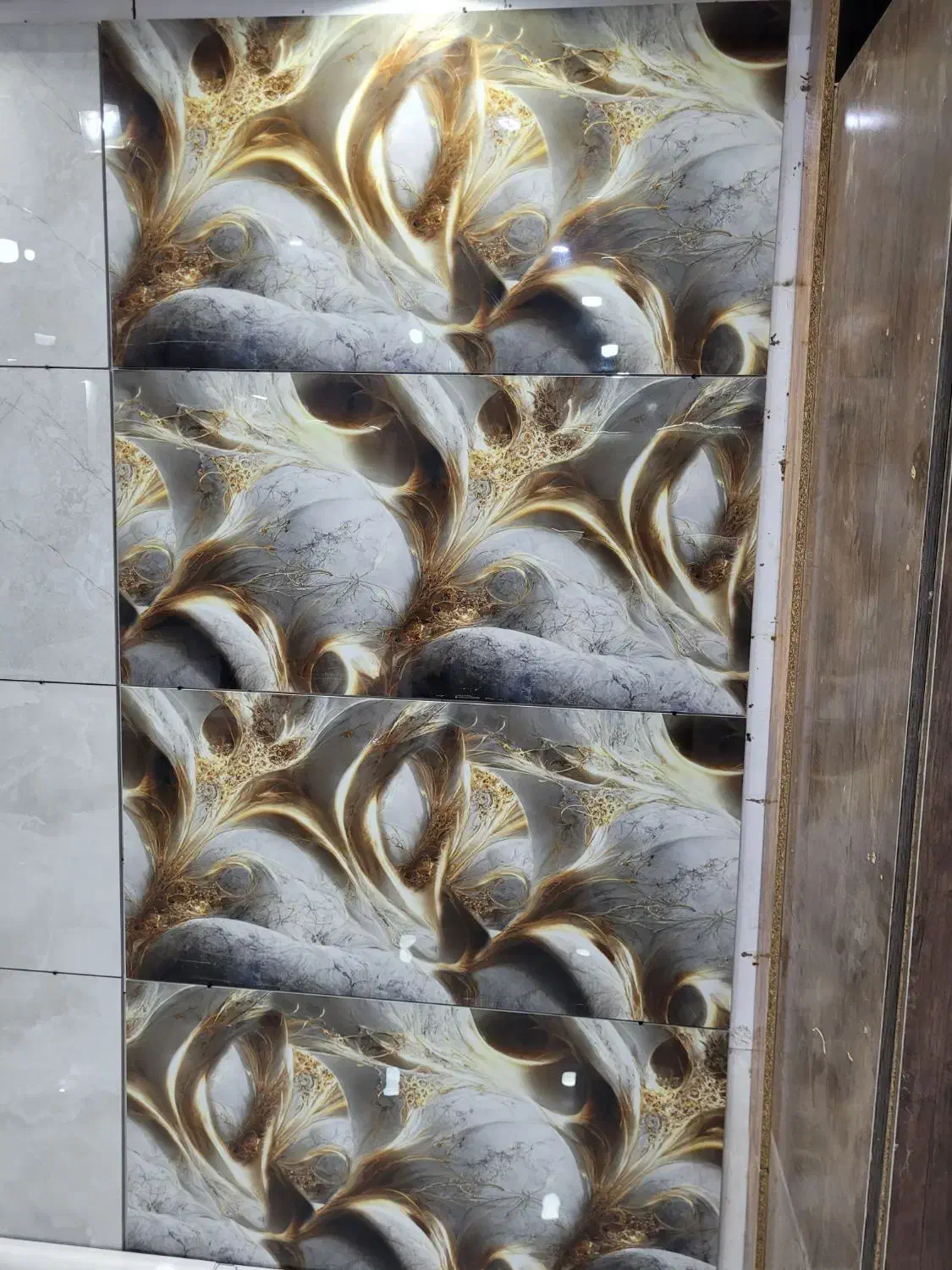 سرامیک ۶۰×۱۲۰ ملورین سوپر نانوپولیش|مصالح و تجهیزات ساختمان|مشهد, کشاورز|دیوار