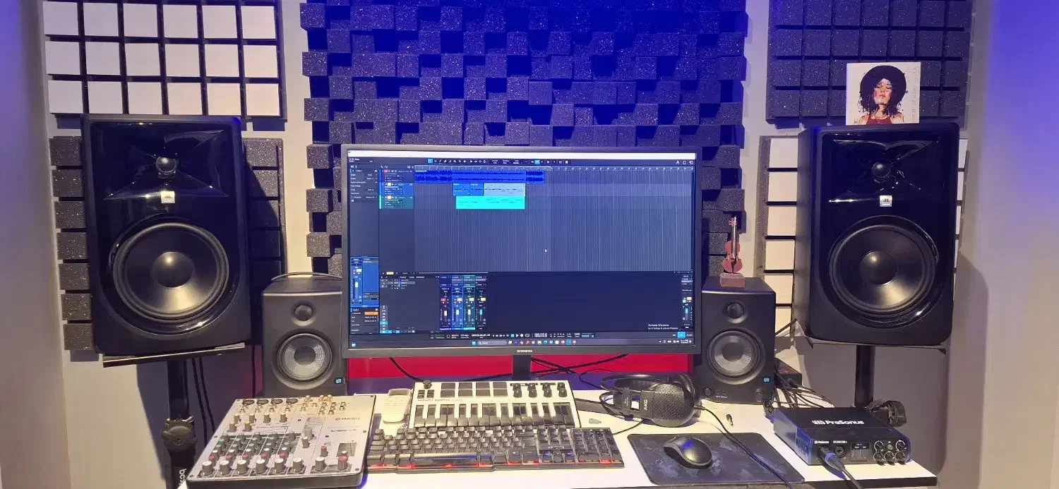 اسپیکر مانیتورینگ 8 اینچ JBL|صوتی و تصویری|تهران, خرمشهر|دیوار