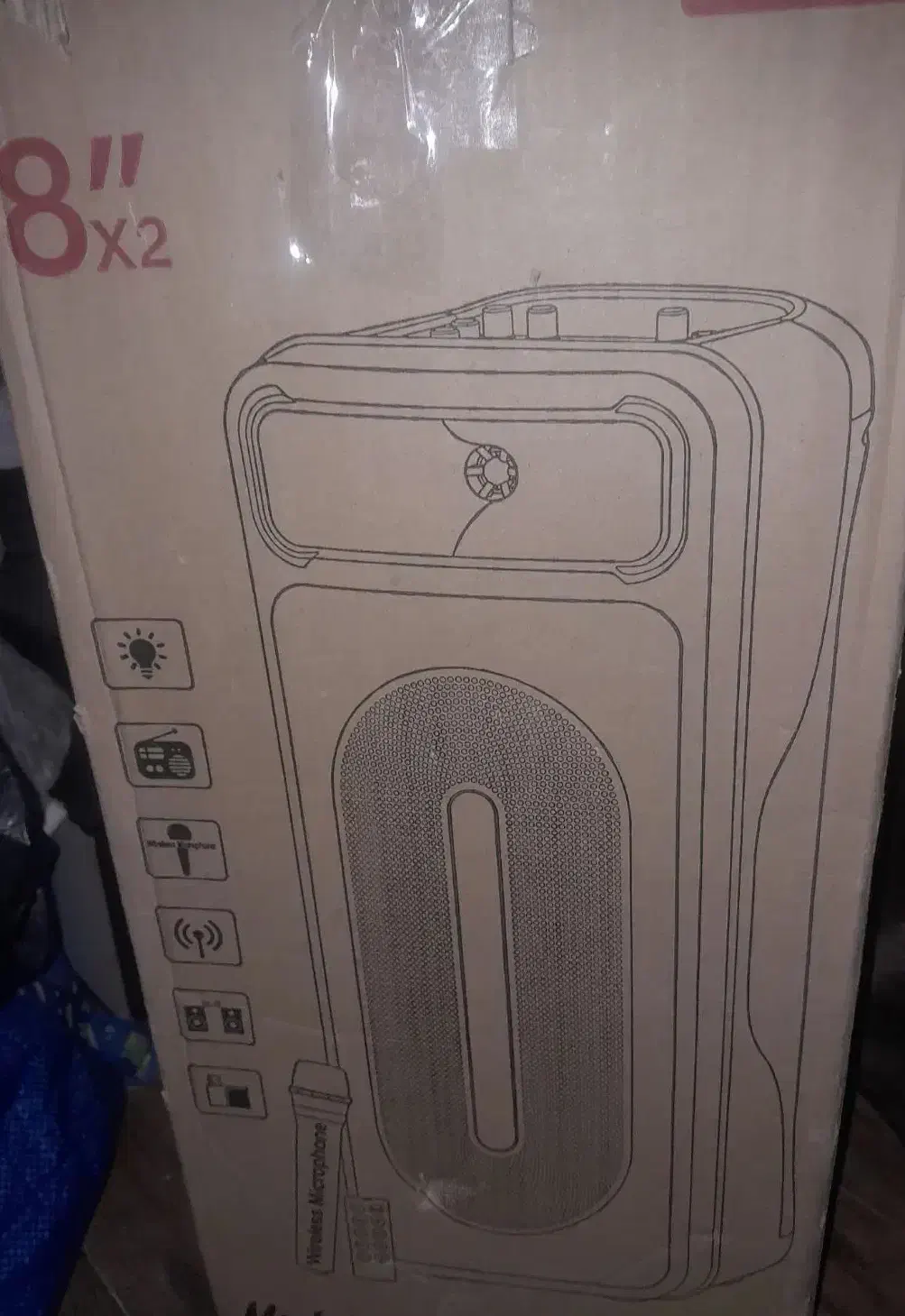 اسپیکربزرگ قیمت 3800000.سه ملیون وهشتصد.|سیستم صوتی خانگی|بومهن, |دیوار