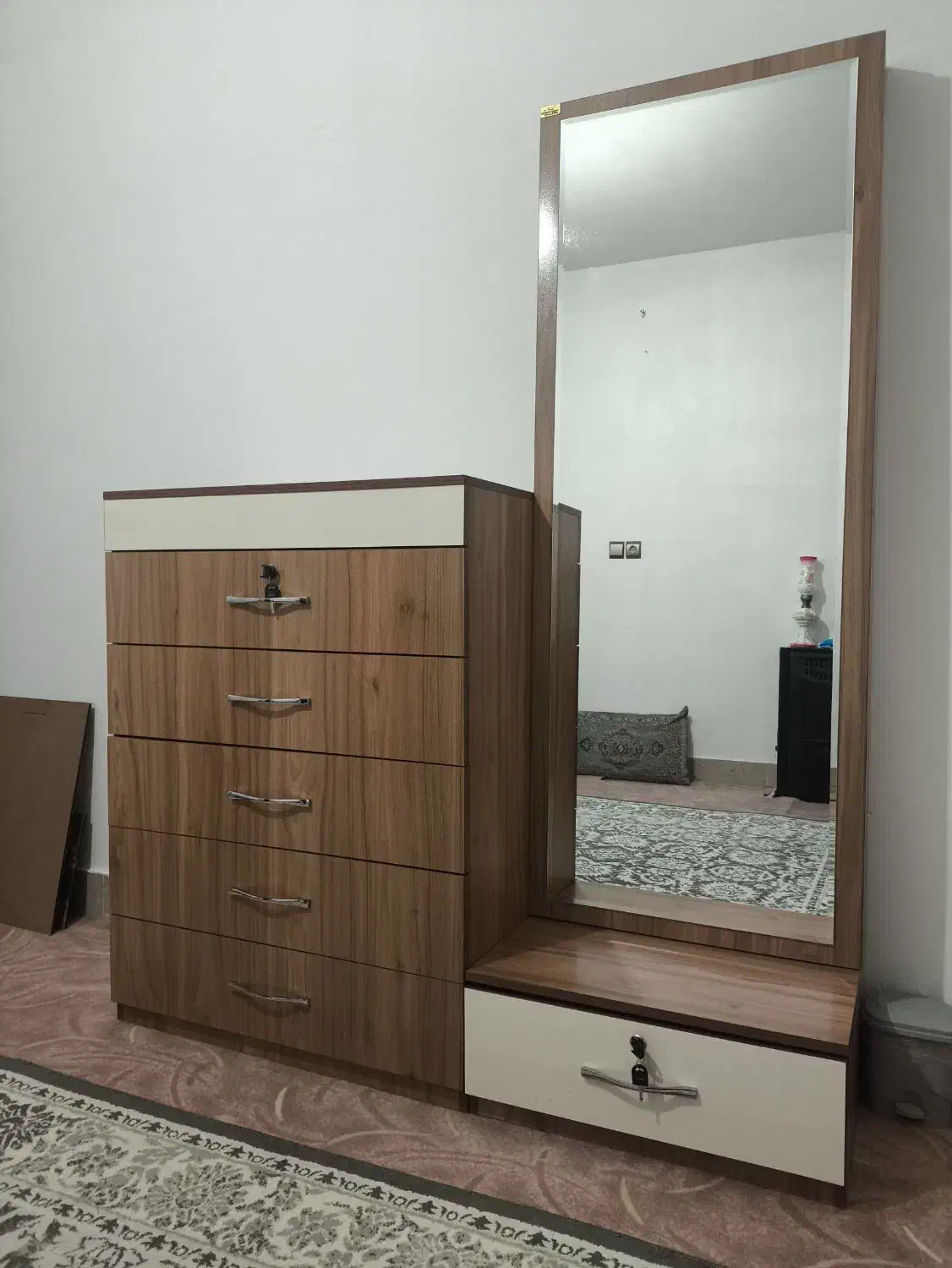فروش آینه و دراور|جاکفشی، کمد، دراور|اراک, |دیوار