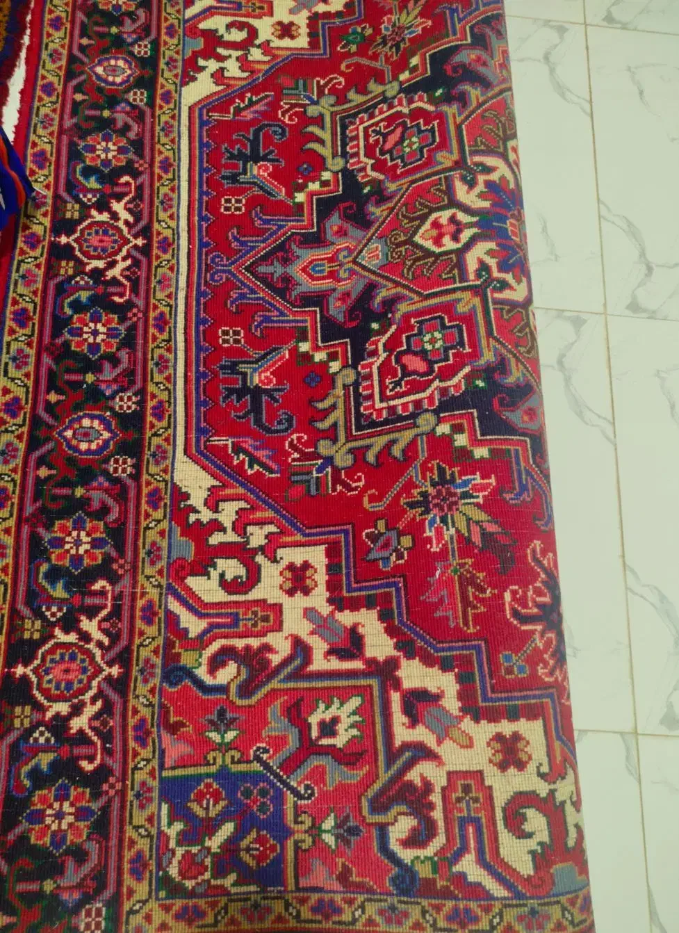 فرش هریس تاجری 1/5در2متر|فرش|تبریز, |دیوار