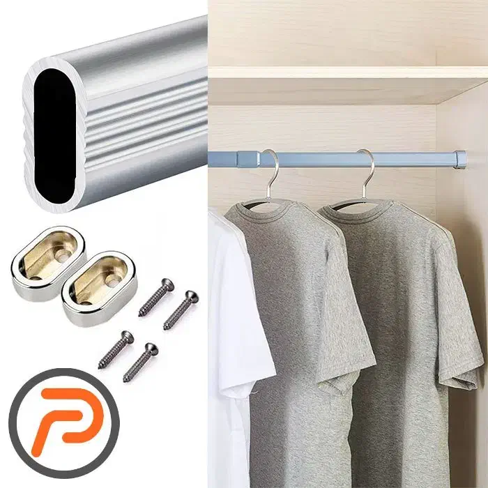 لوله استیل برای کمد دیواری|مصالح و تجهیزات ساختمان|قم, زنبیل آباد|دیوار