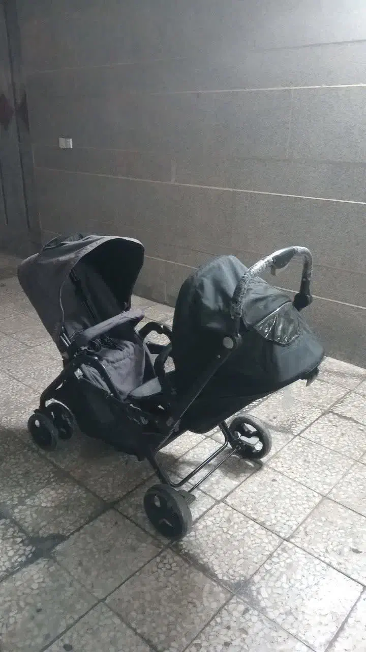 کالسکه دوقلو jeoby اصل|کالسکه و لوازم جانبی|ری, دیلمان|دیوار