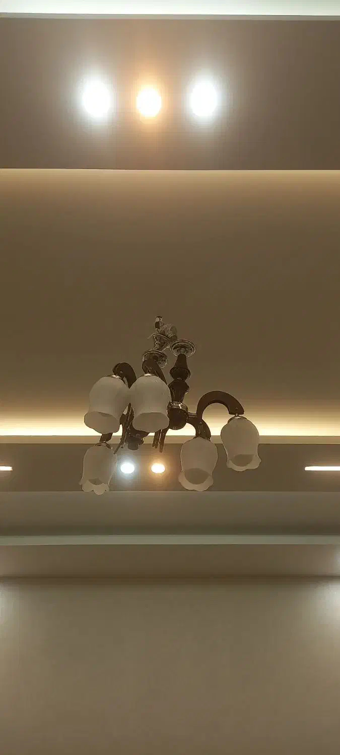 لوستر ۳ شعله|لوستر و چراغ آویز|ابهر, |دیوار