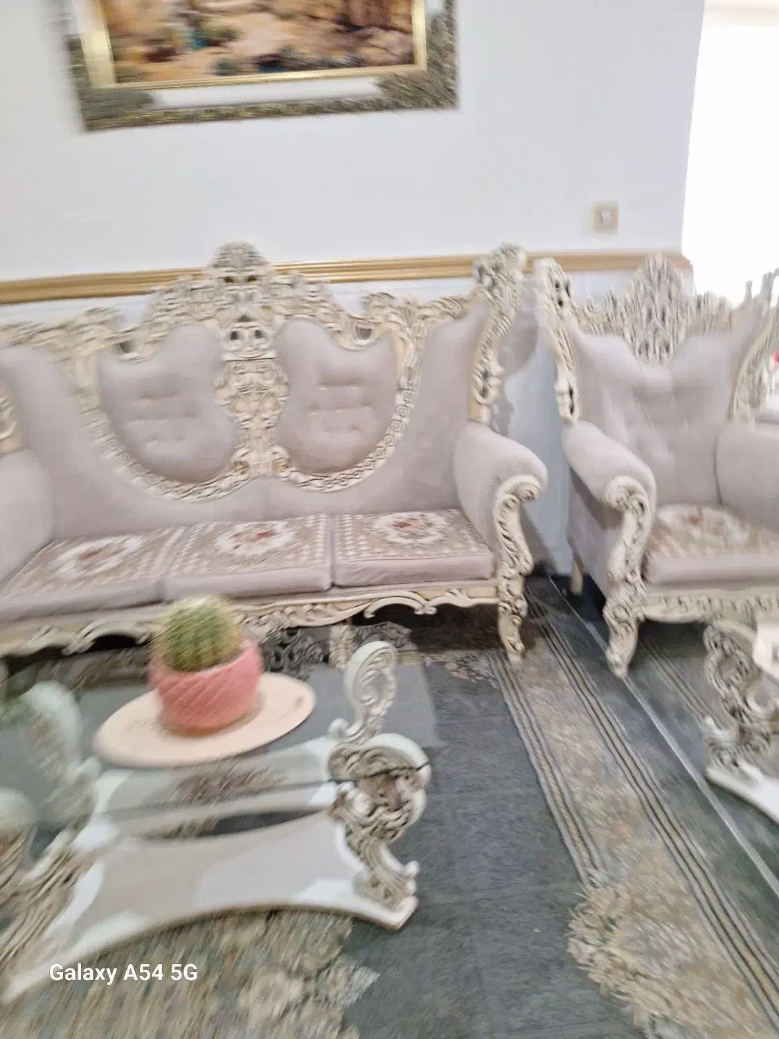 ویترین و مبل با میز تلویزیون|مبلمان خانگی و میز عسلی|ورامین, شهرک مدرس|دیوار