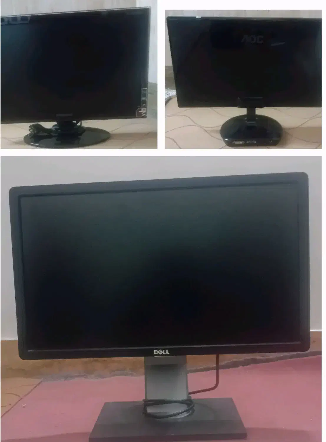 ۳ عدد مانیتور ۲۲ اینچ در حد نو کیفیت عالی|قطعات و لوازم جانبی رایانه|گنبد کاووس, |دیوار