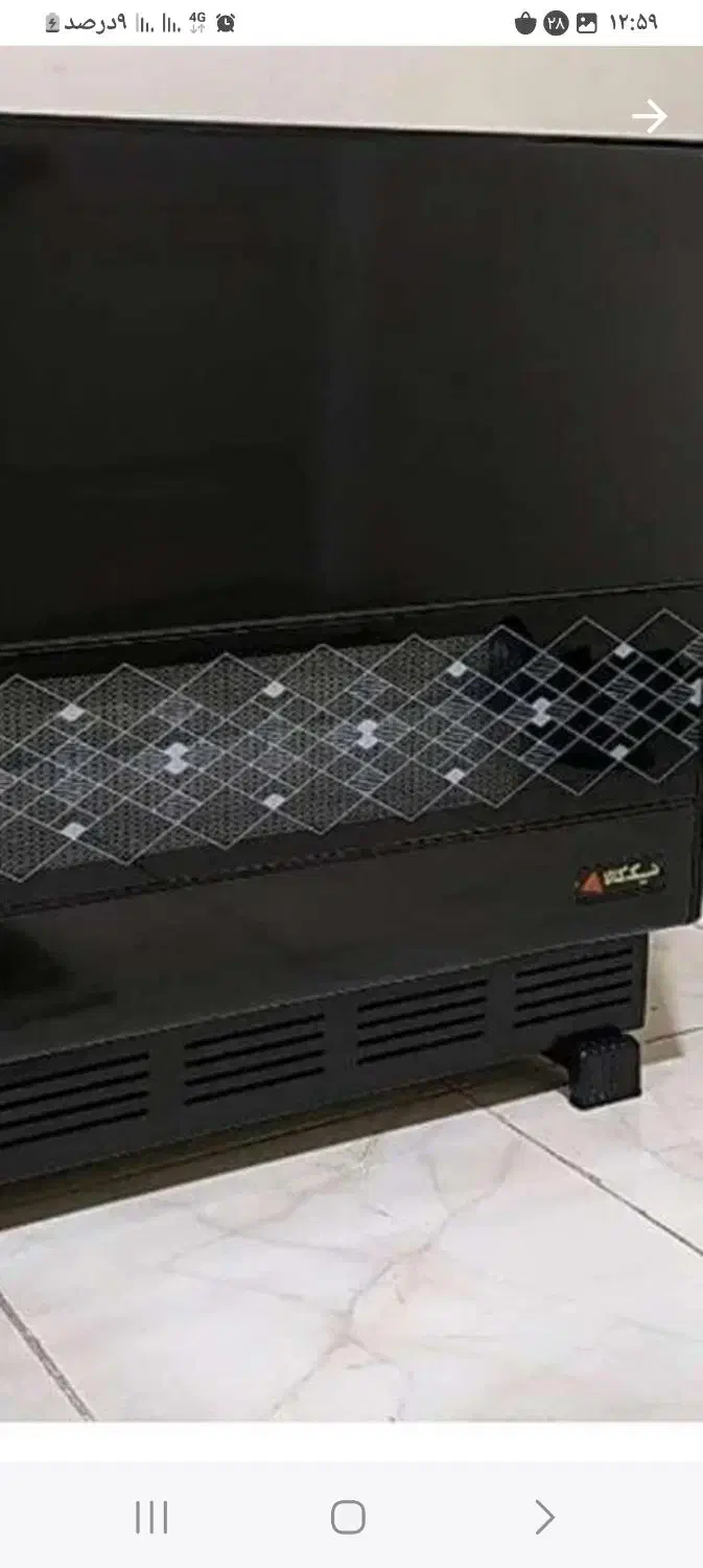 بخاری گازی نیک کالا سالم روشن|بخاری، هیتر، شومینه|نسیم‌شهر, |دیوار