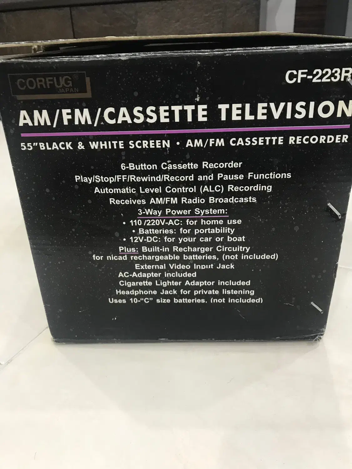 تلویزیون و ضبط و رادیو سرهم کلکسیونی ژاپنی نو|کلکسیون اشیاء عتیقه|صدرا-فارس, فاز ۱|دیوار