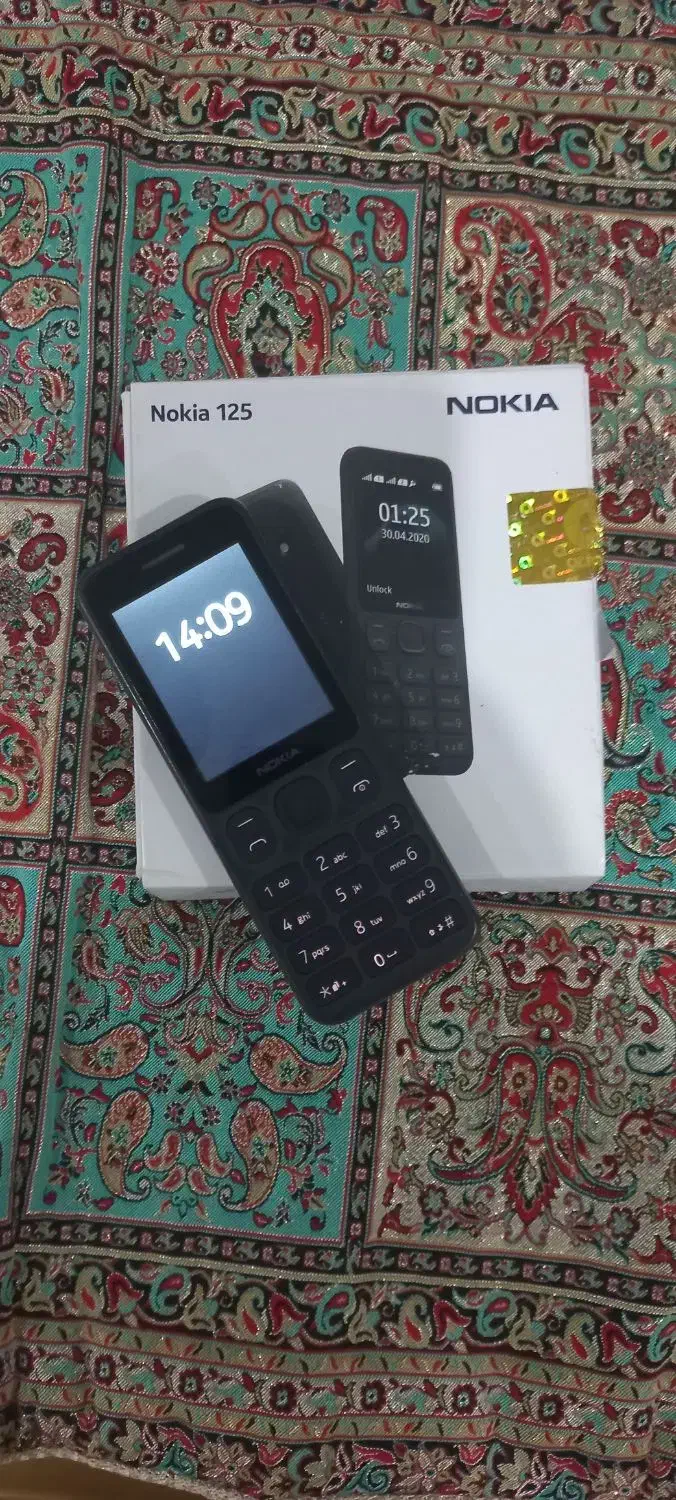 گوشی نوکیا ۱۲۵|موبایل|بیرجند, |دیوار