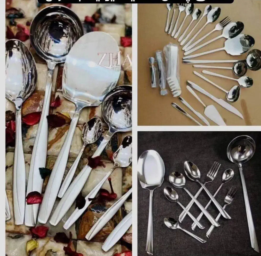 سرویس قاشق چنگال یونیک|ظروف سرو و پذیرایی|کرمان, |دیوار