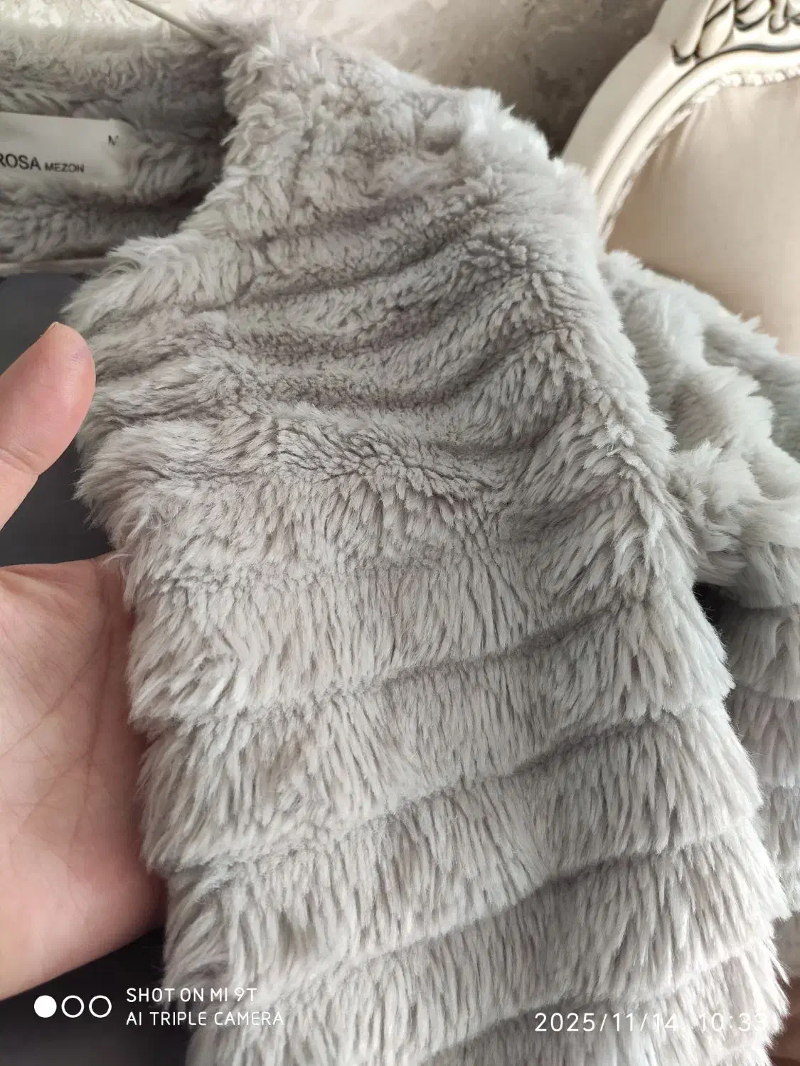 پالتو پشم راه راه|لباس|اهر, |دیوار