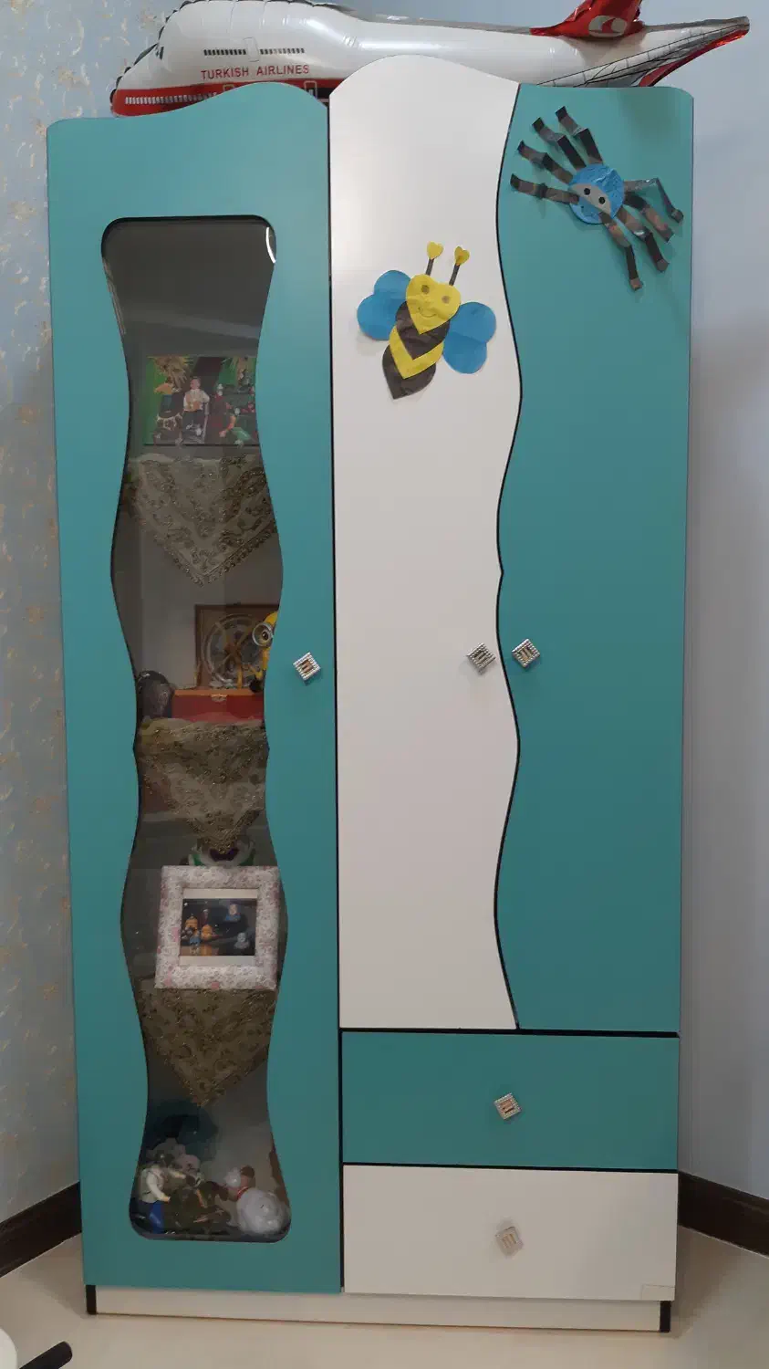 فروش کمد و تختخواب کودک و دو عدد مبل|تخت و سرویس خواب|سیرجان, |دیوار